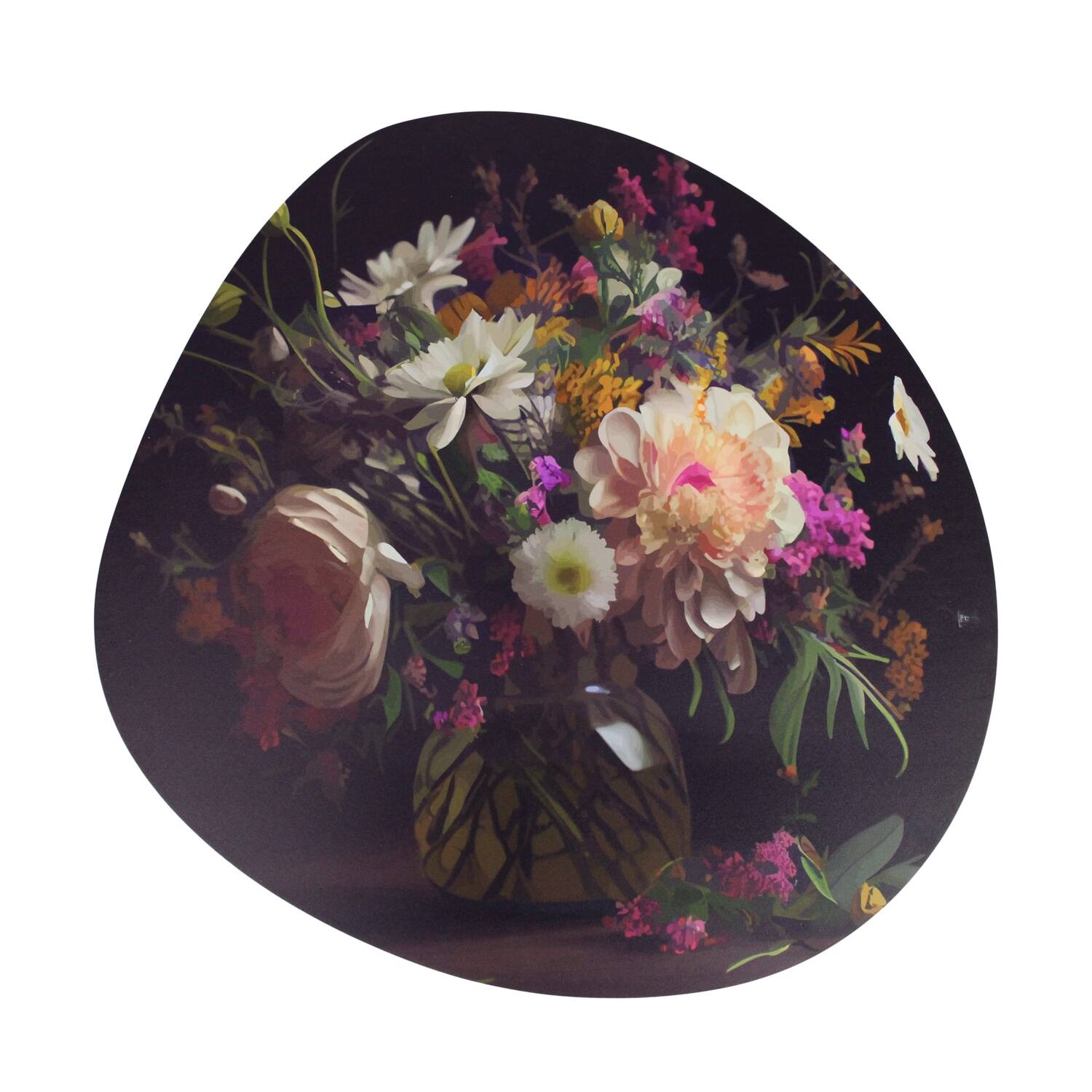 Wall art mdf 58x2.3x58cm