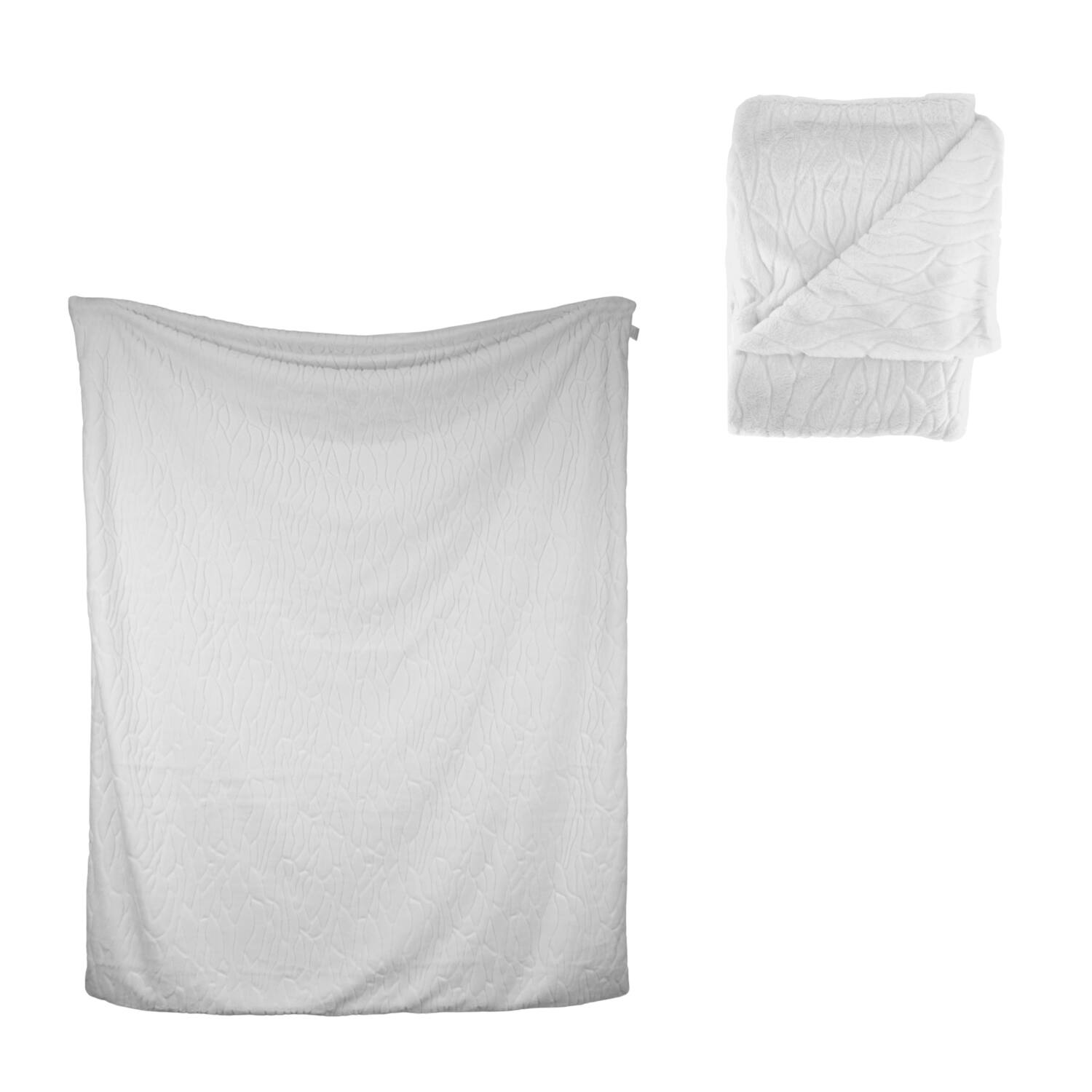 Plaid polyester 170x130x2cm
