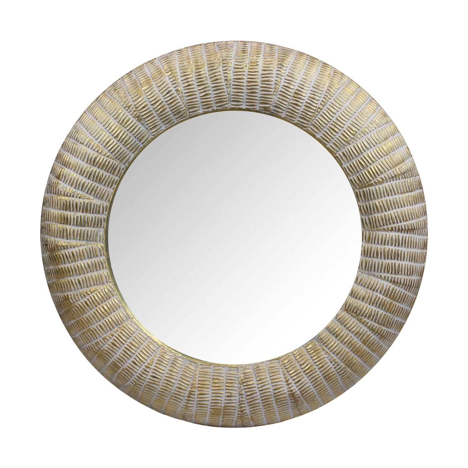 Mirror round metal 78x5.5x78cm