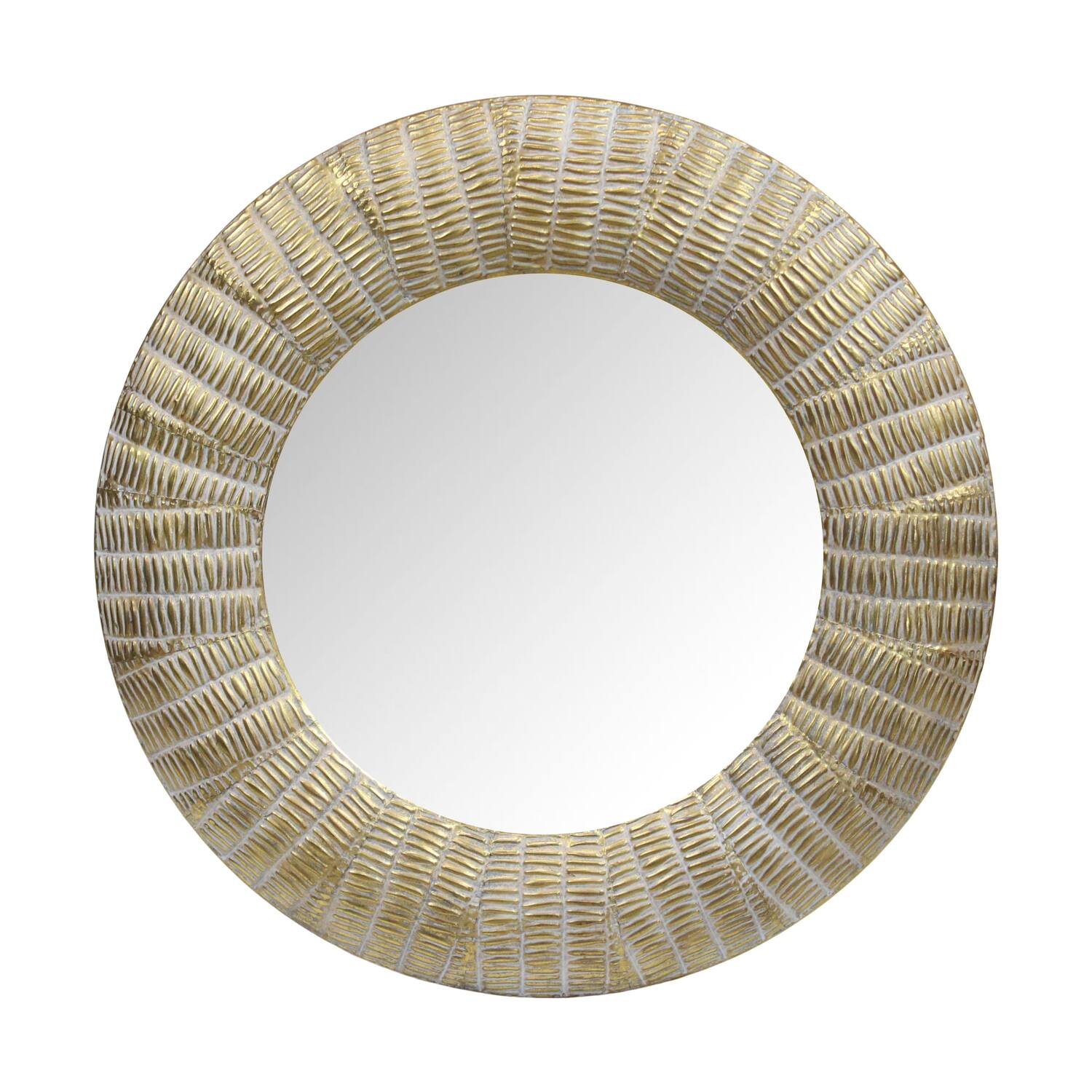 Mirror round metal 58x5x58cm