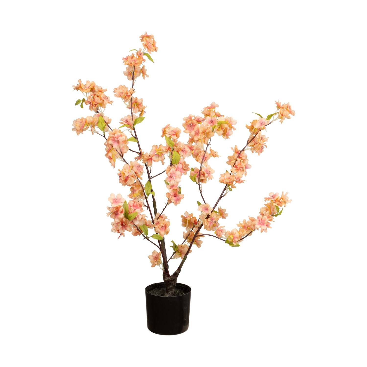 Tree blossom artificial 27x15x80cm - Orange
