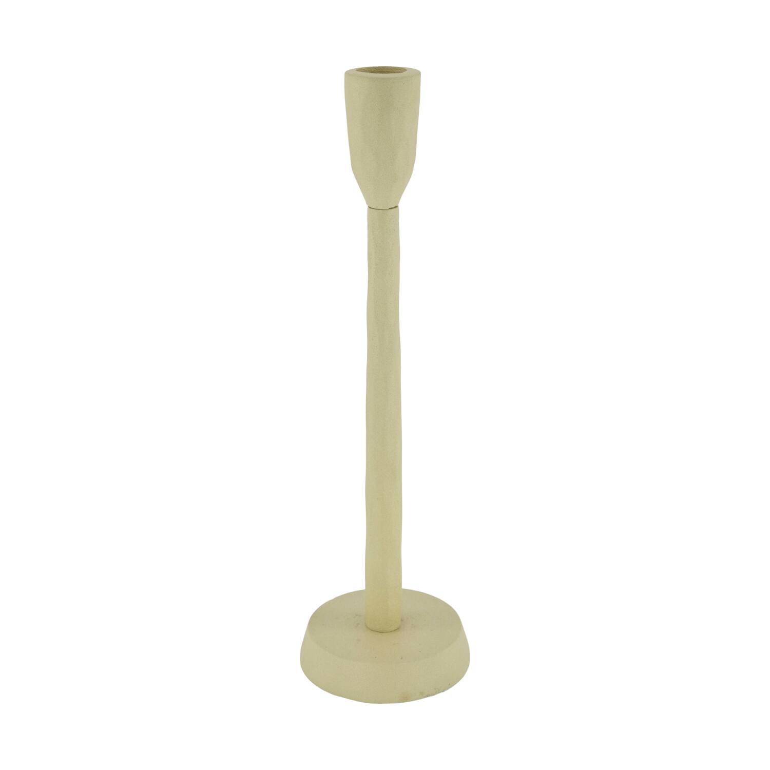 Candle holder aluminium 9x9x30.5cm