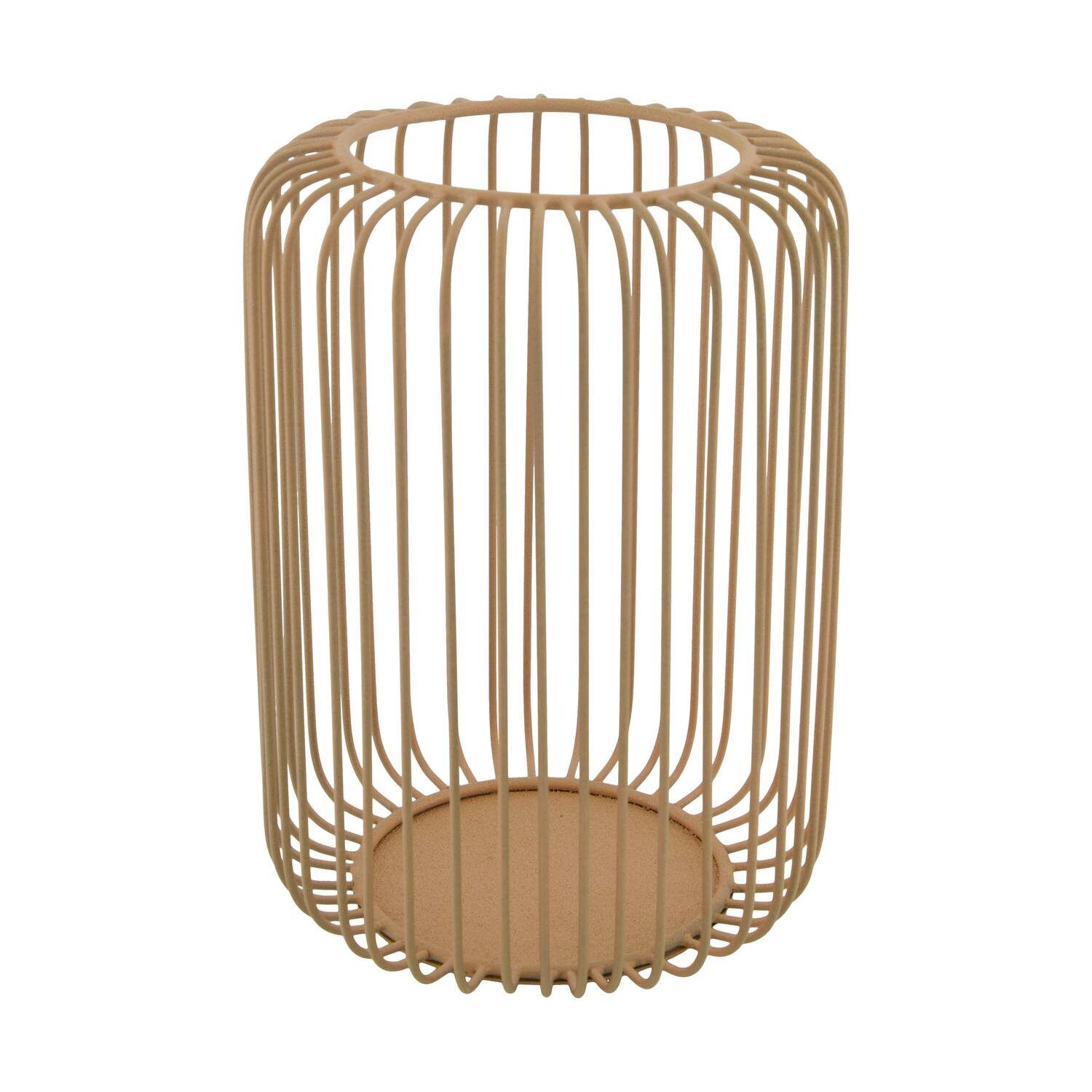 Lantern metal 16.5x16.5x23cm