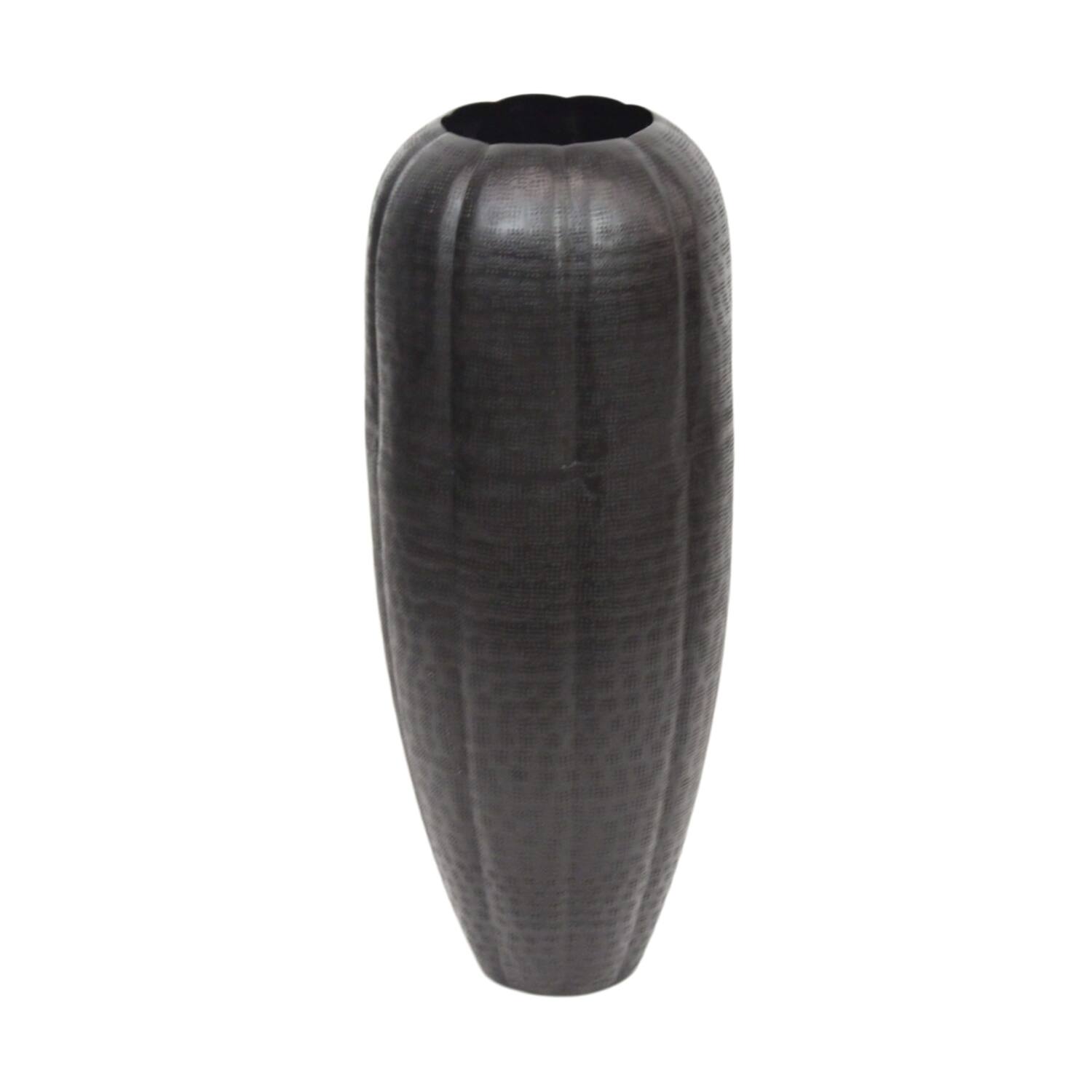 Vase aluminium 18x18x50cm