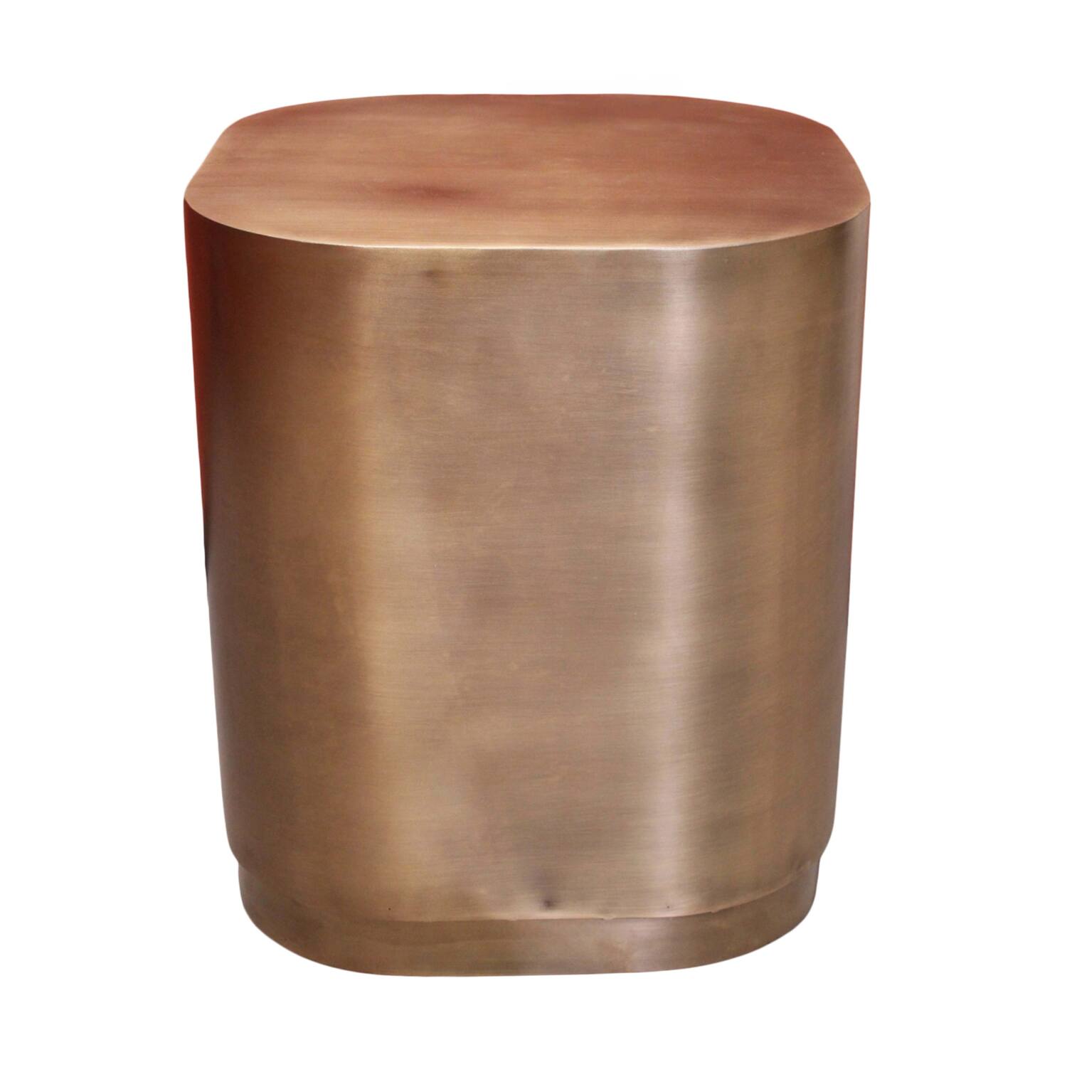 Table metal 38x38x44cm - Bronze