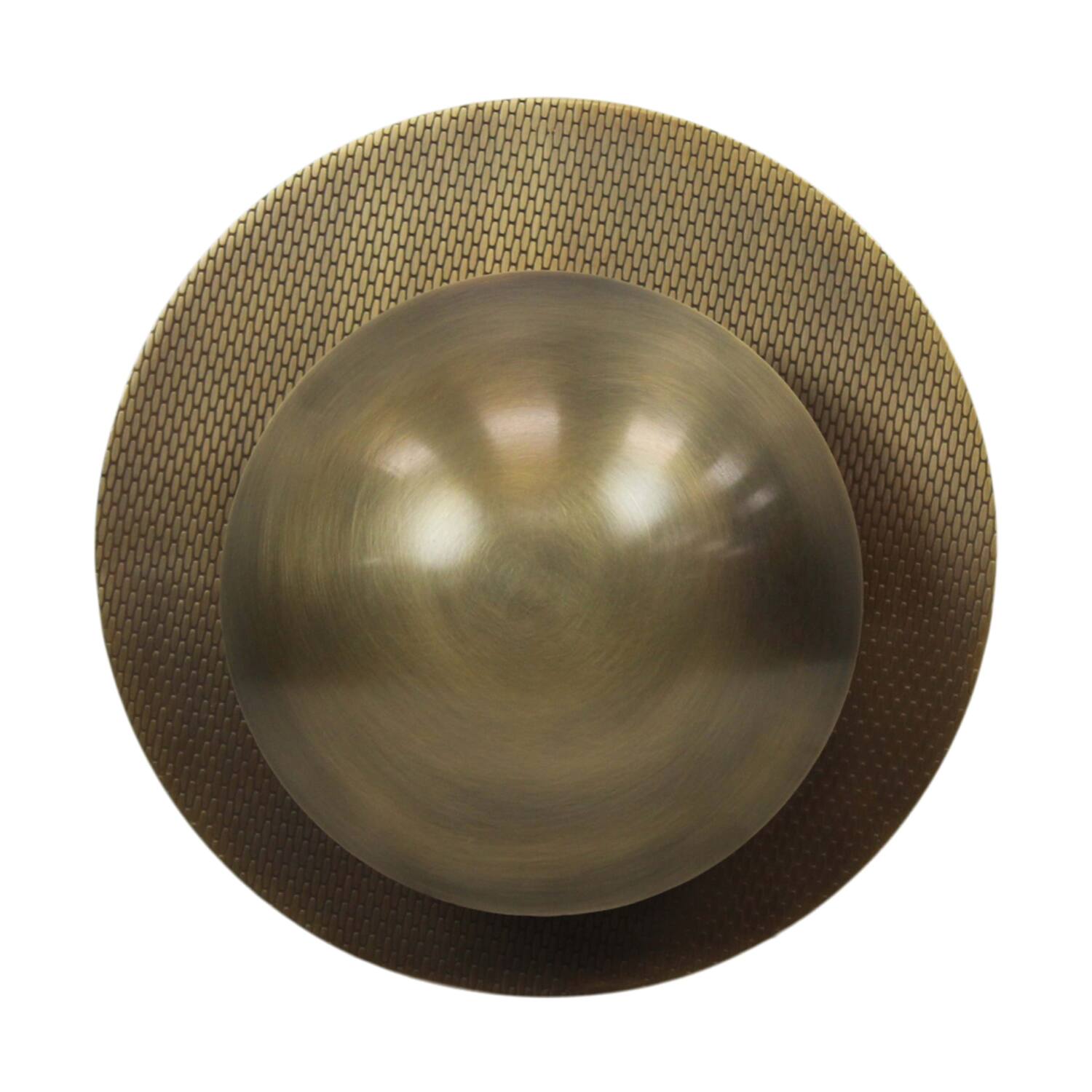 Wall light with etching aluminium 35x35x18cm