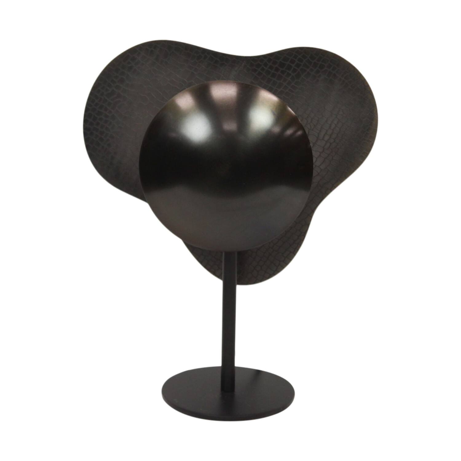 Table lamp with etching aluminium 33x15x40cm