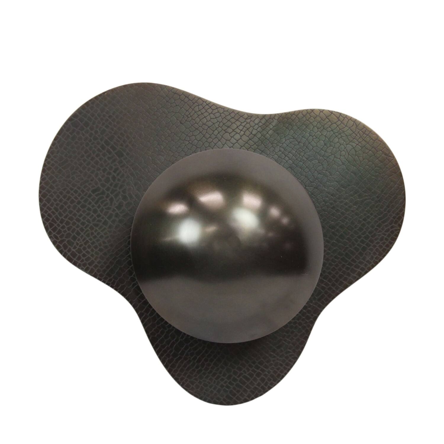 Wall light with etching aluminium 47x39x18cm