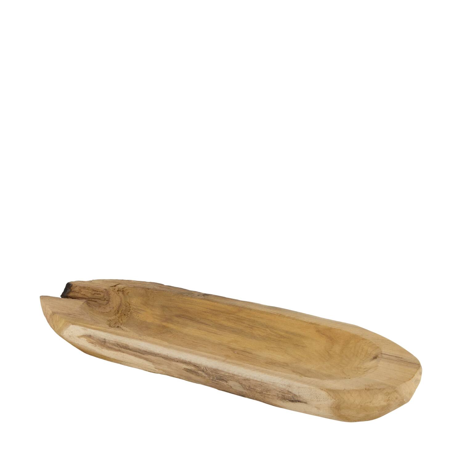 Bowl teak wood 46x15x7cm - Natural