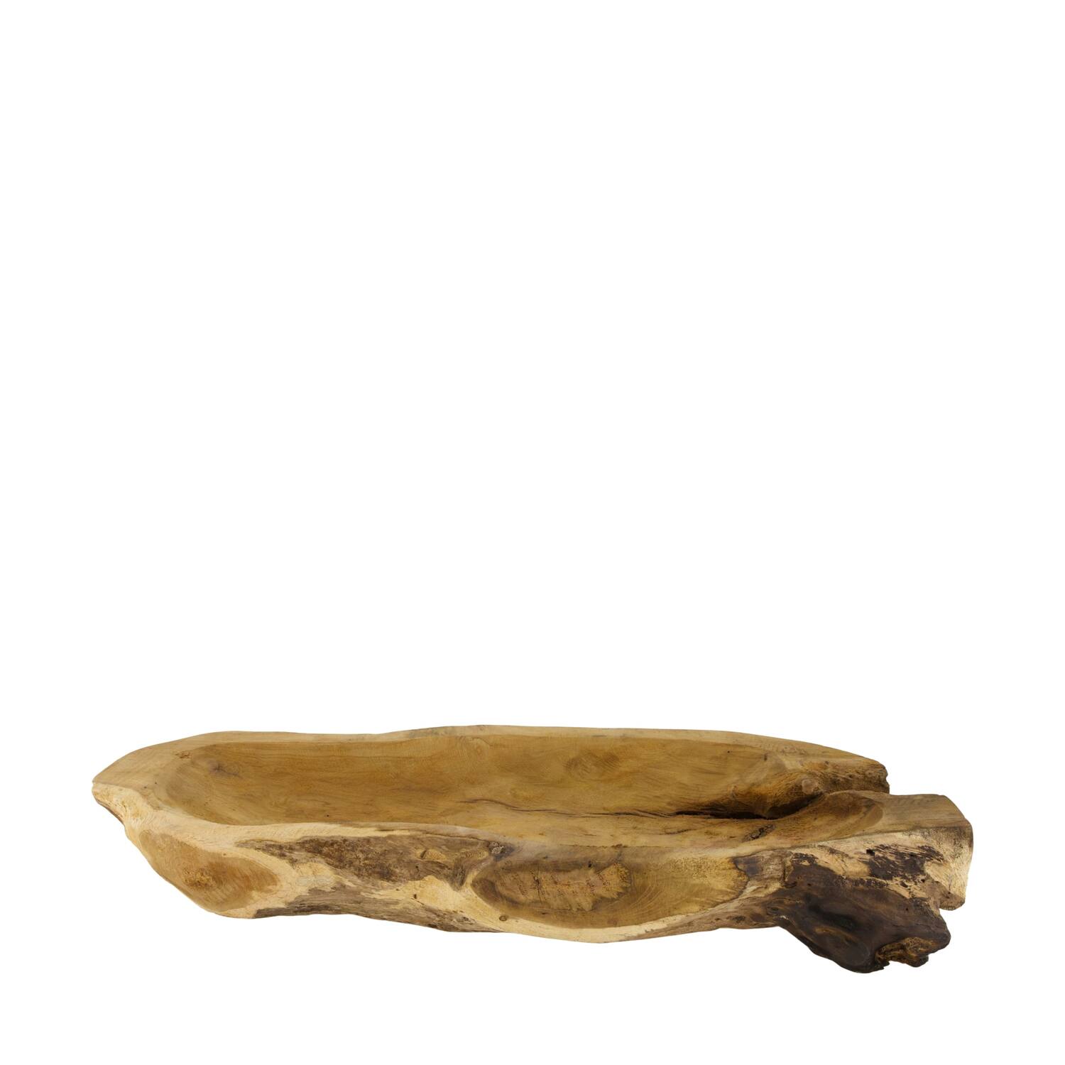 Bowl teak wood 58x18x8cm - Natural