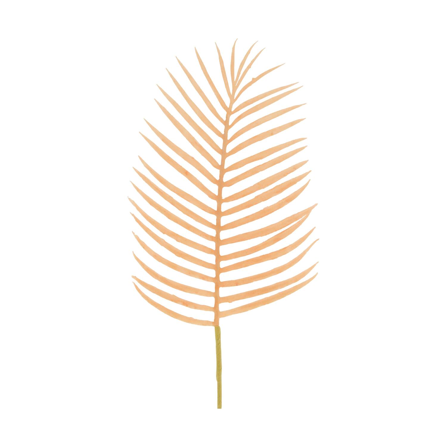 Leaf artificial 77x24x2cm - Orange