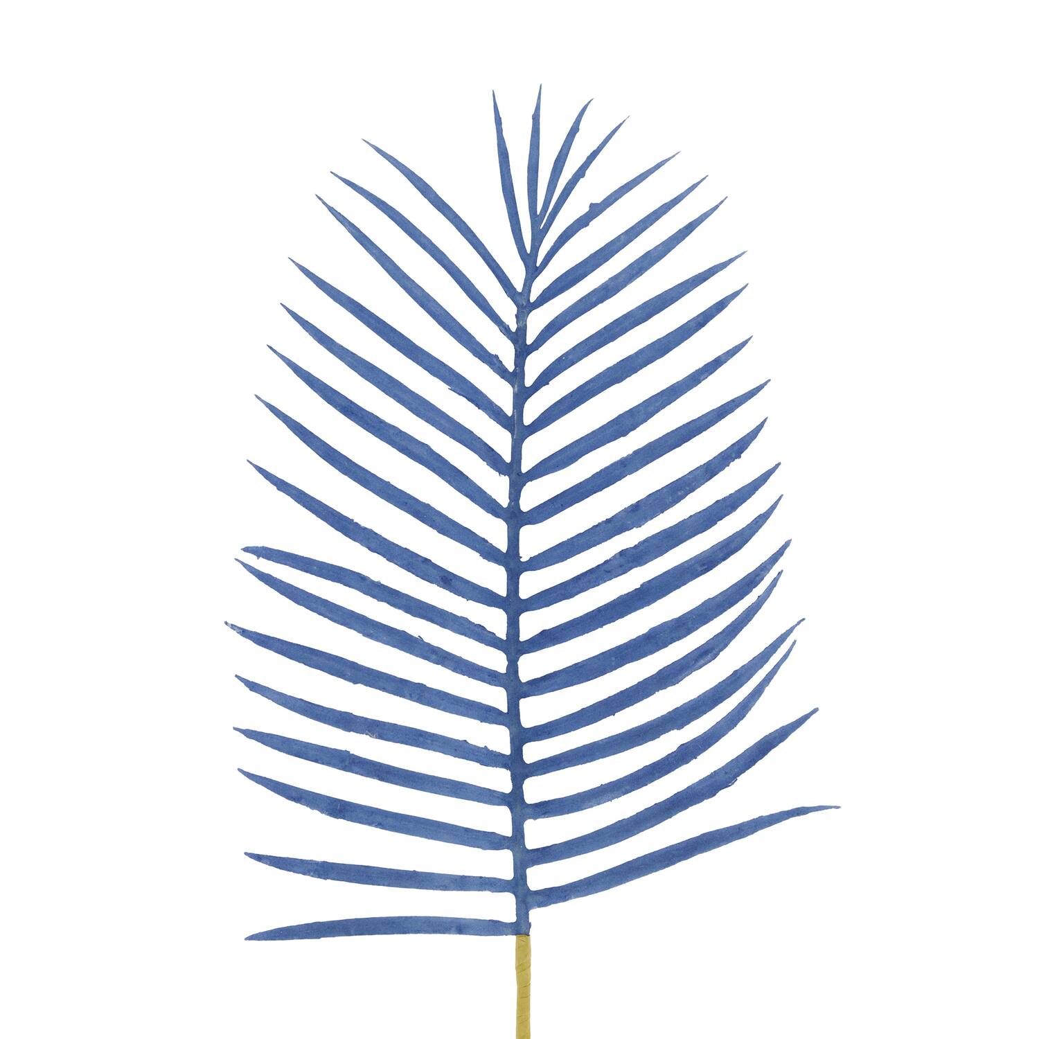 Leaf artificial 77x24x2cm - Blue