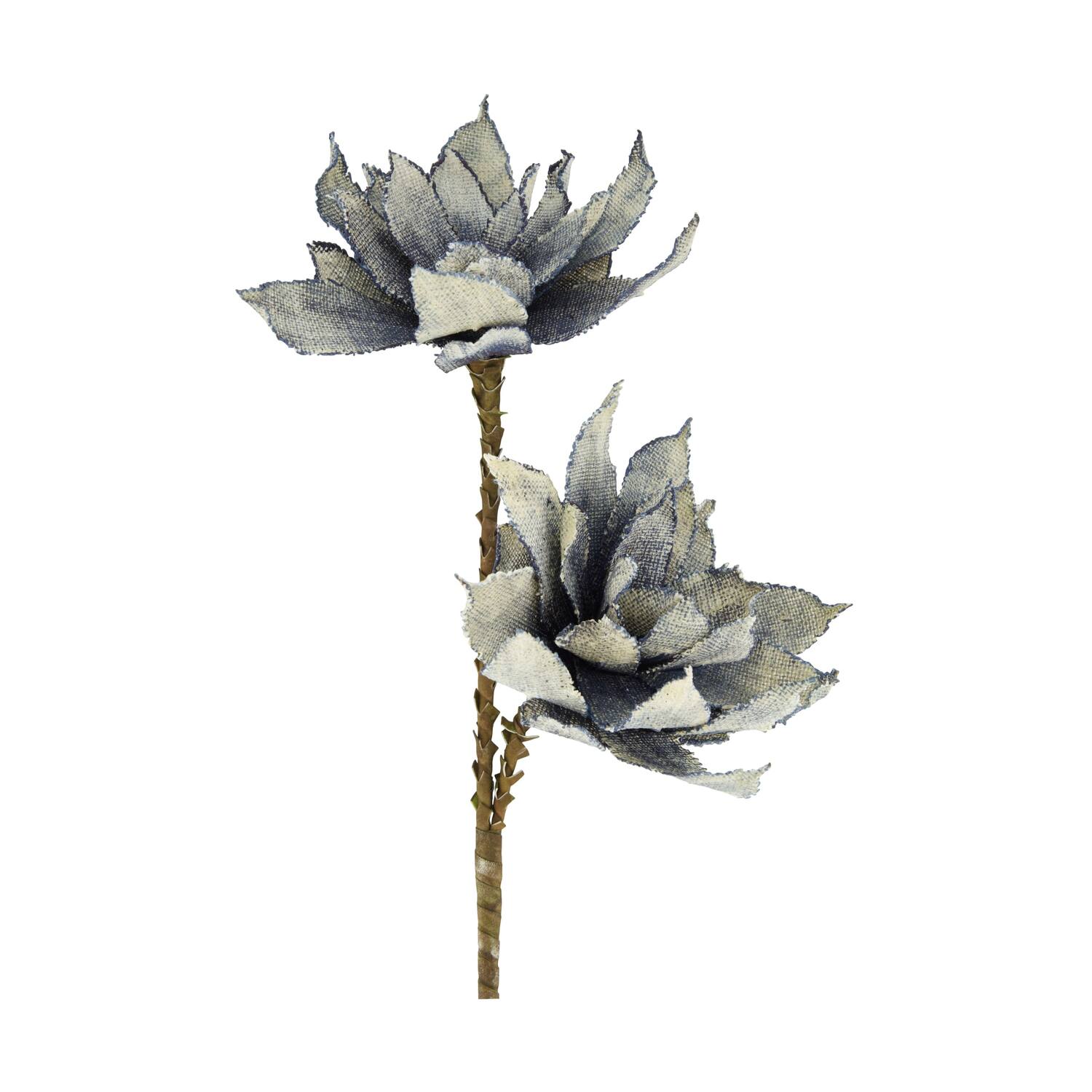 Flower magnolia jute 77x30x10cm