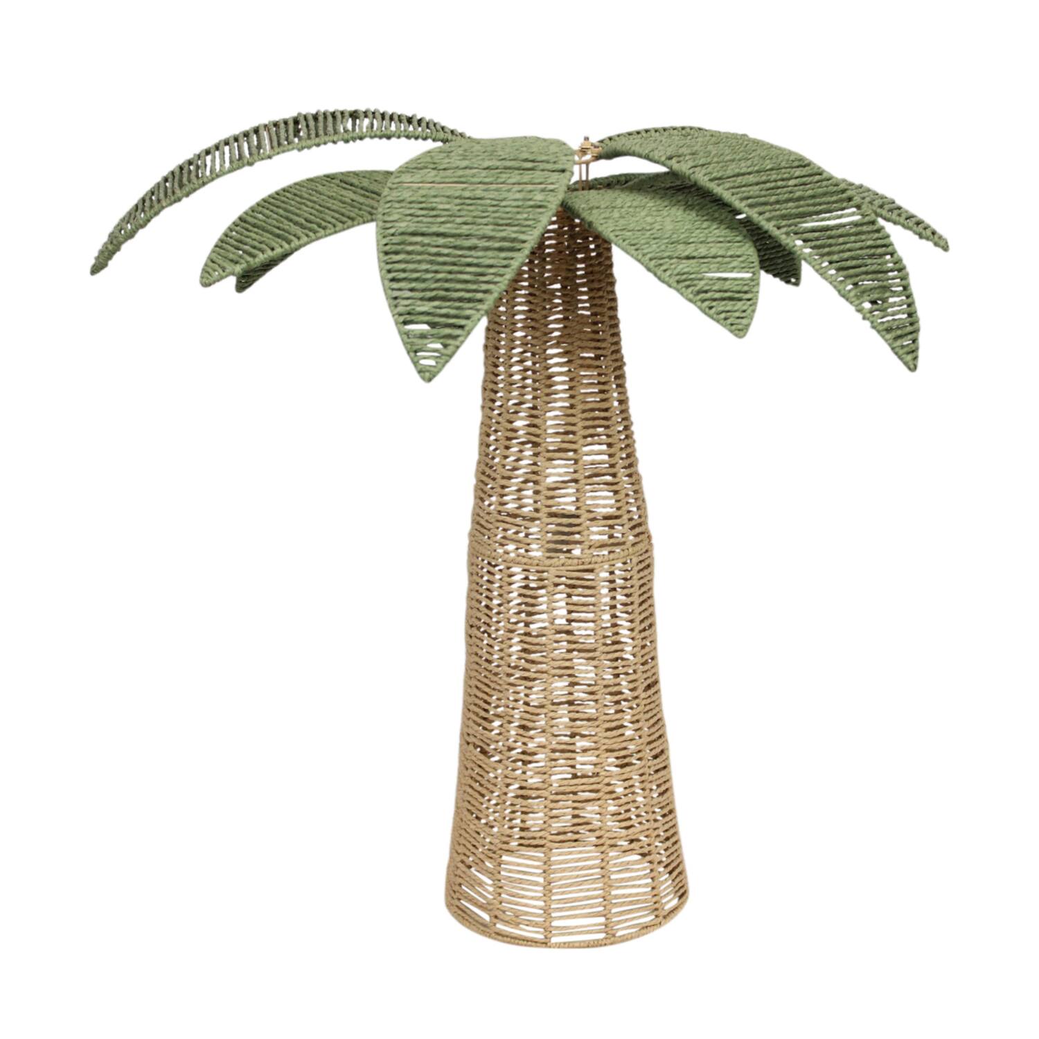Palm tree paper rope 70x70x70cm