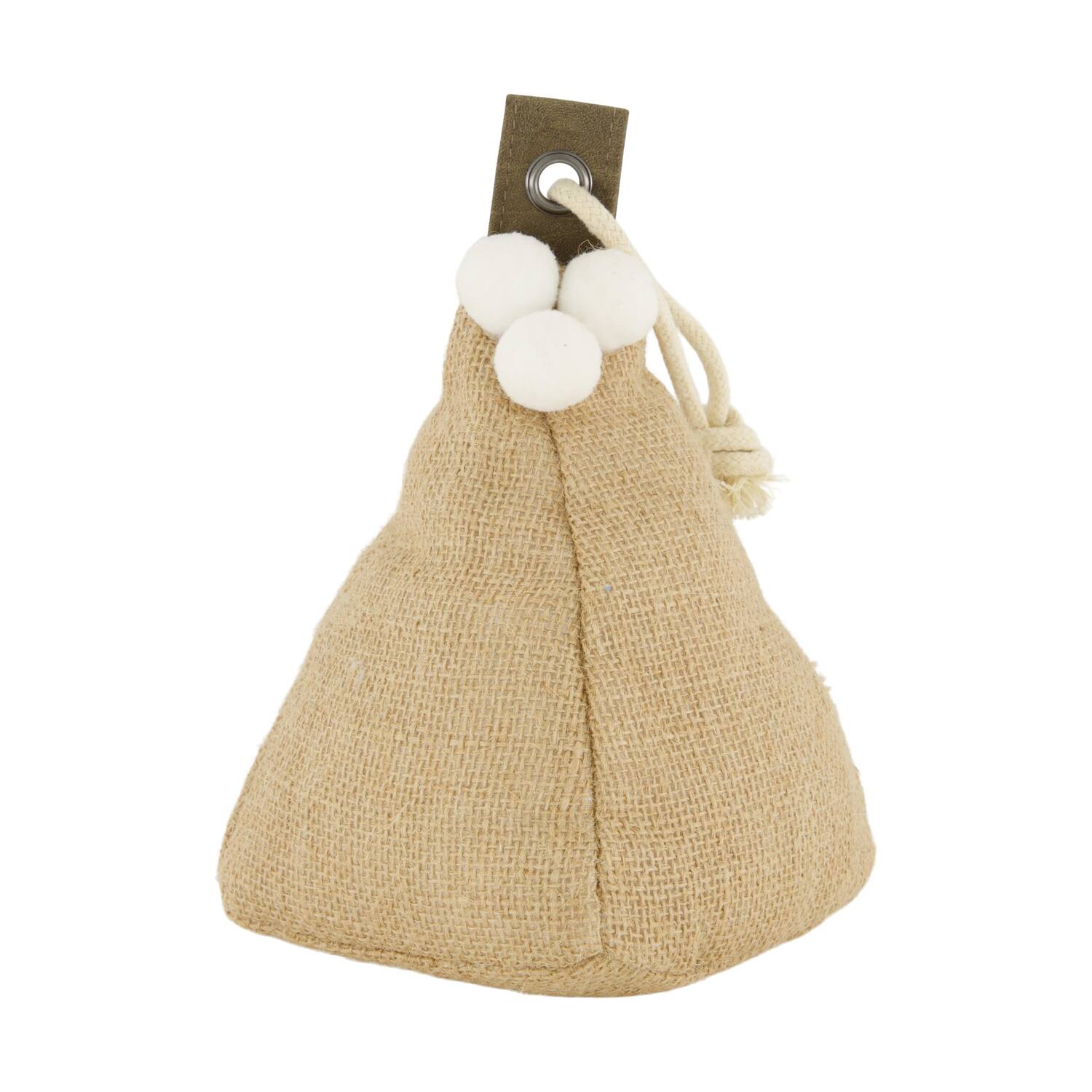 Door stopper triangle fabric 14x14x18cm