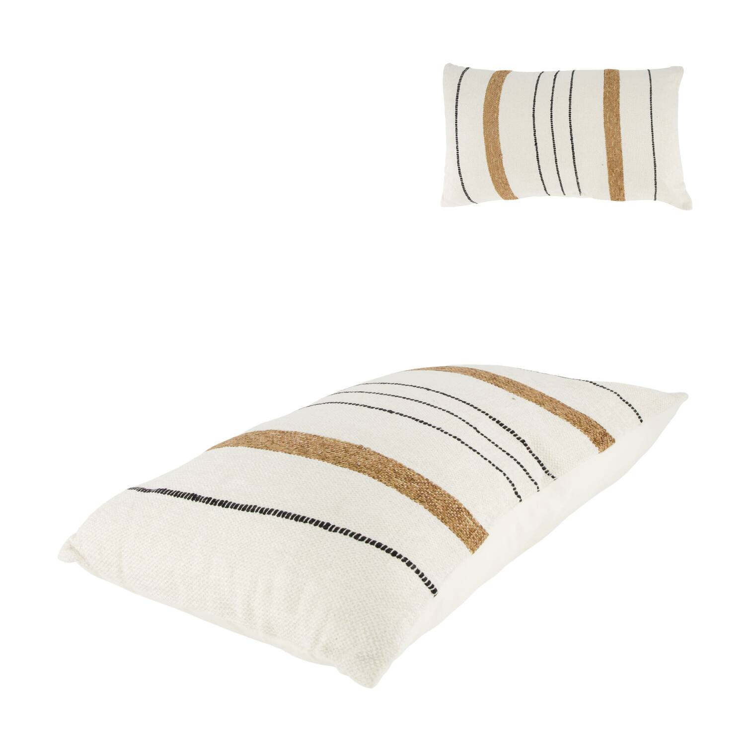 Cushion recycled cotton 30x50x9cm