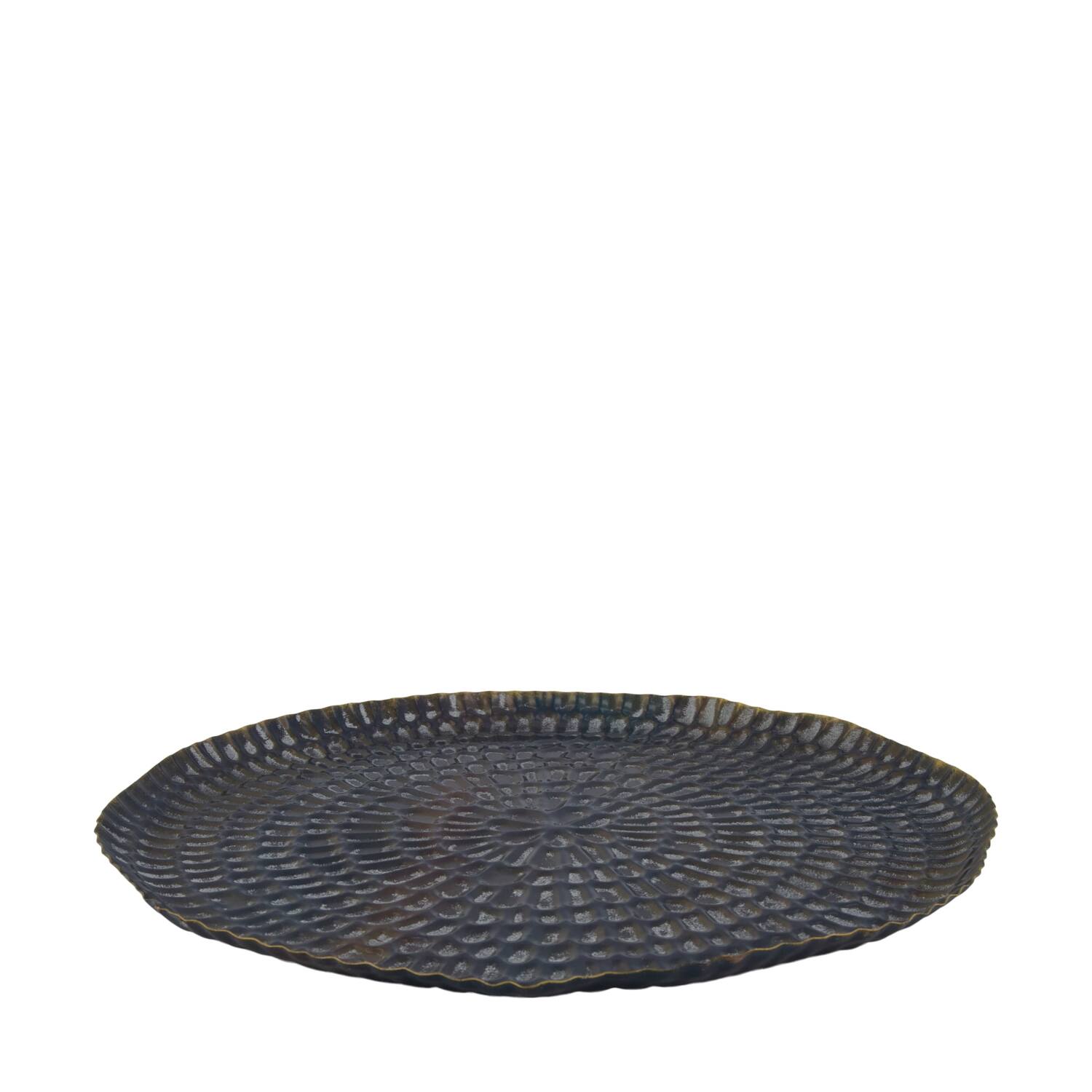 Tray metal 38x38x2cm