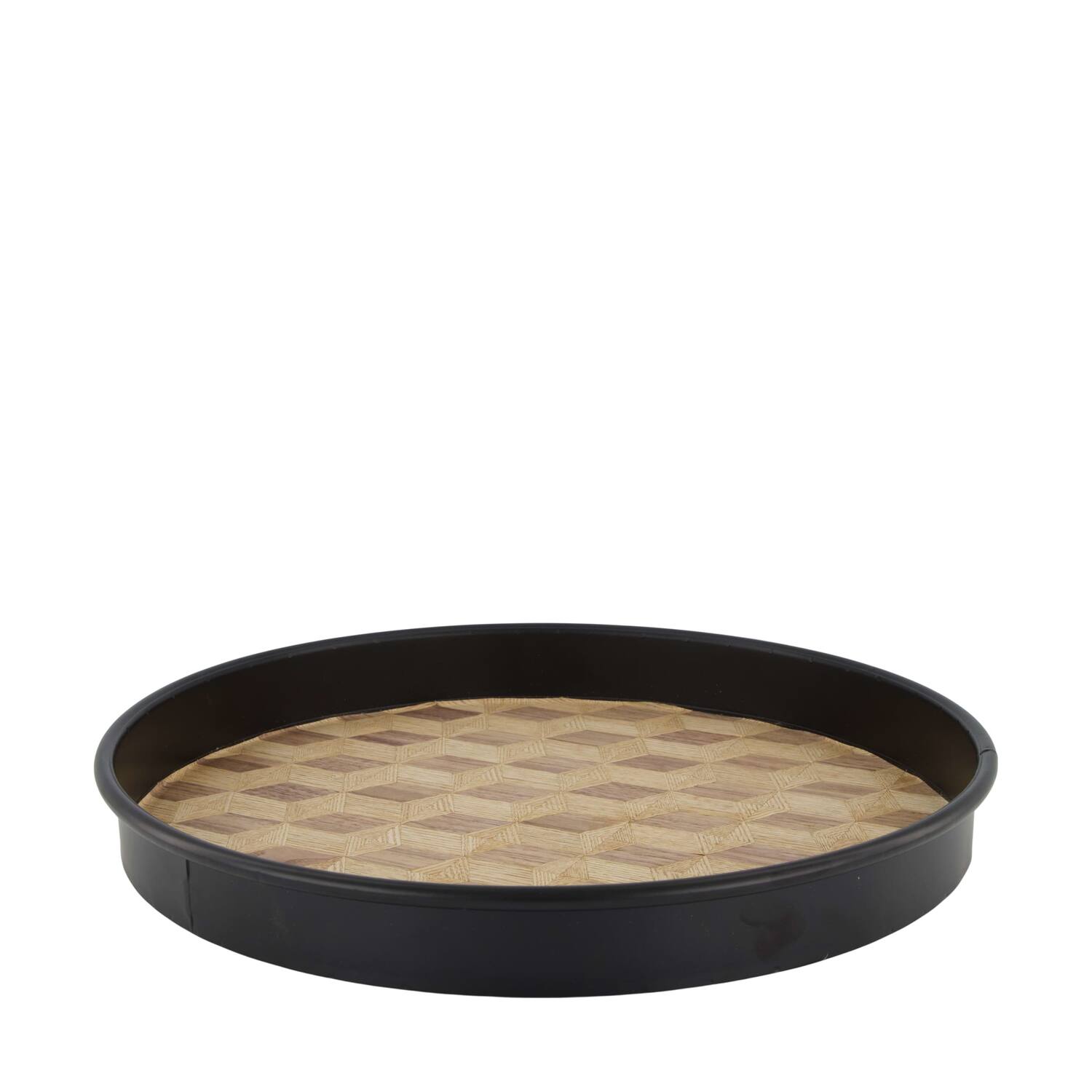 Tray metal 37x37x4cm