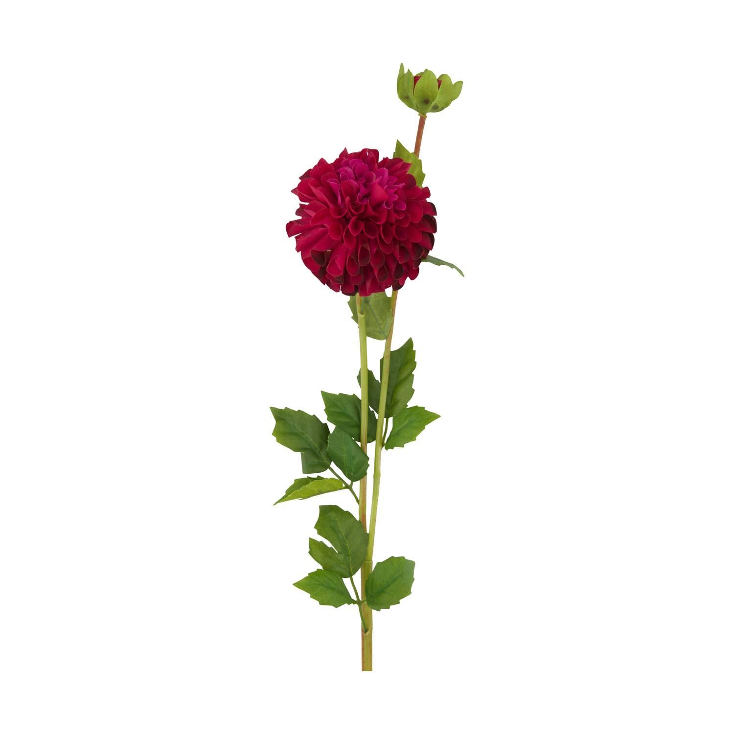 Flower dahlia artificial 75x10x10cm