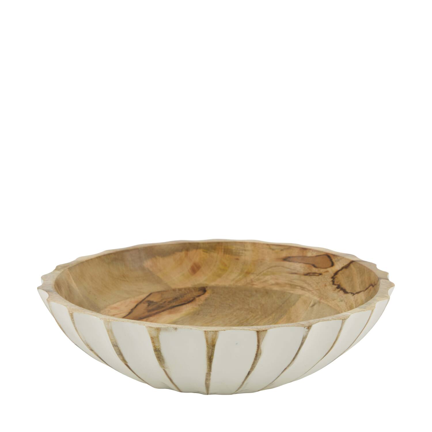 Bowl mango wood 28x28x7cm
