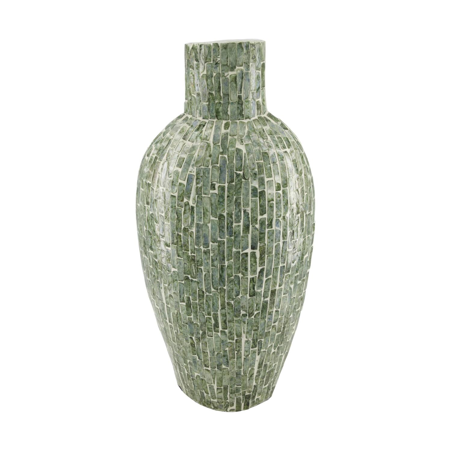 Vase capiz 22x15x47cm