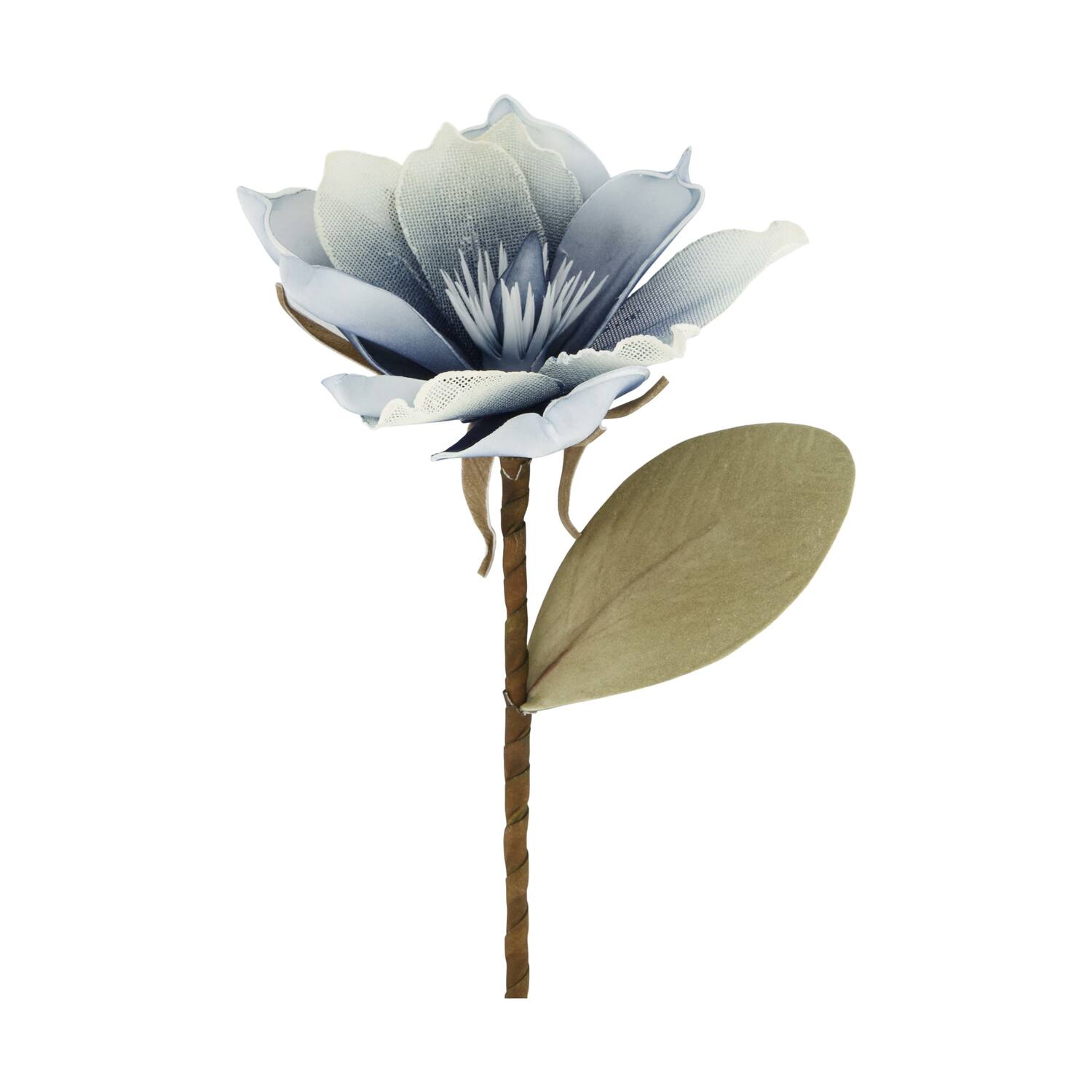 Flower magnolia jute 77x18x18cm - Grey
