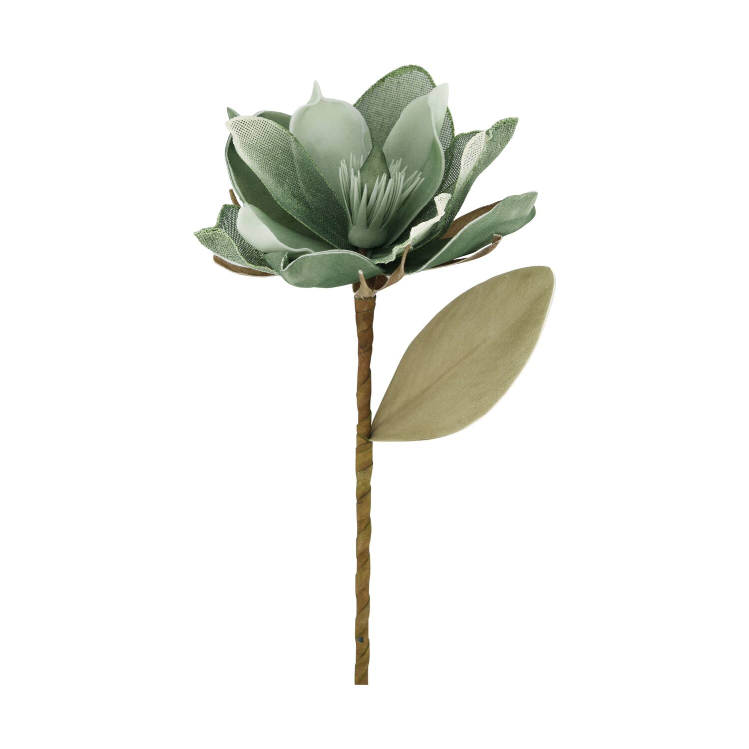 Flower magnolia jute 77x18x18cm