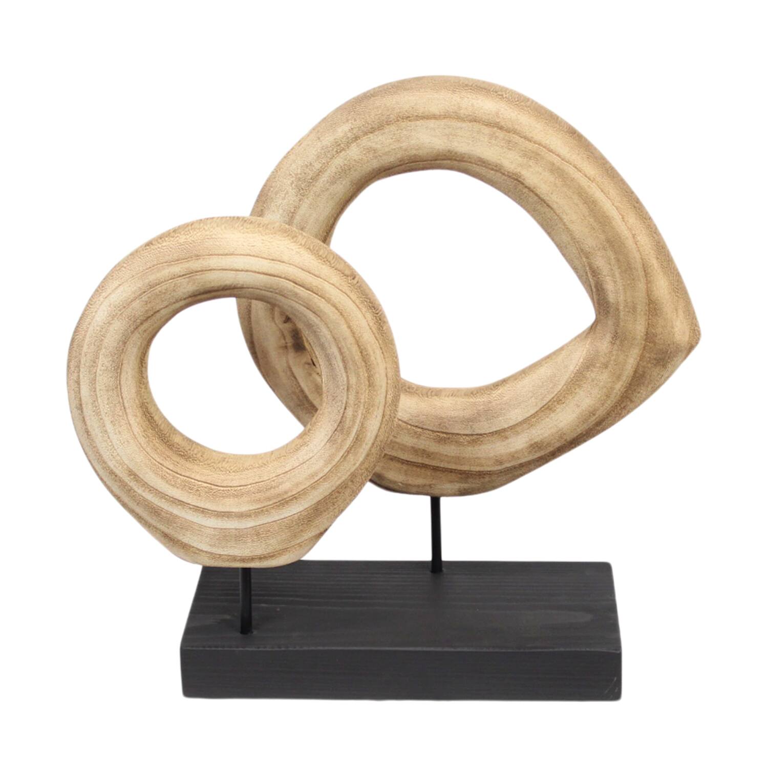 Statue paulownia wood 40x14x38cm