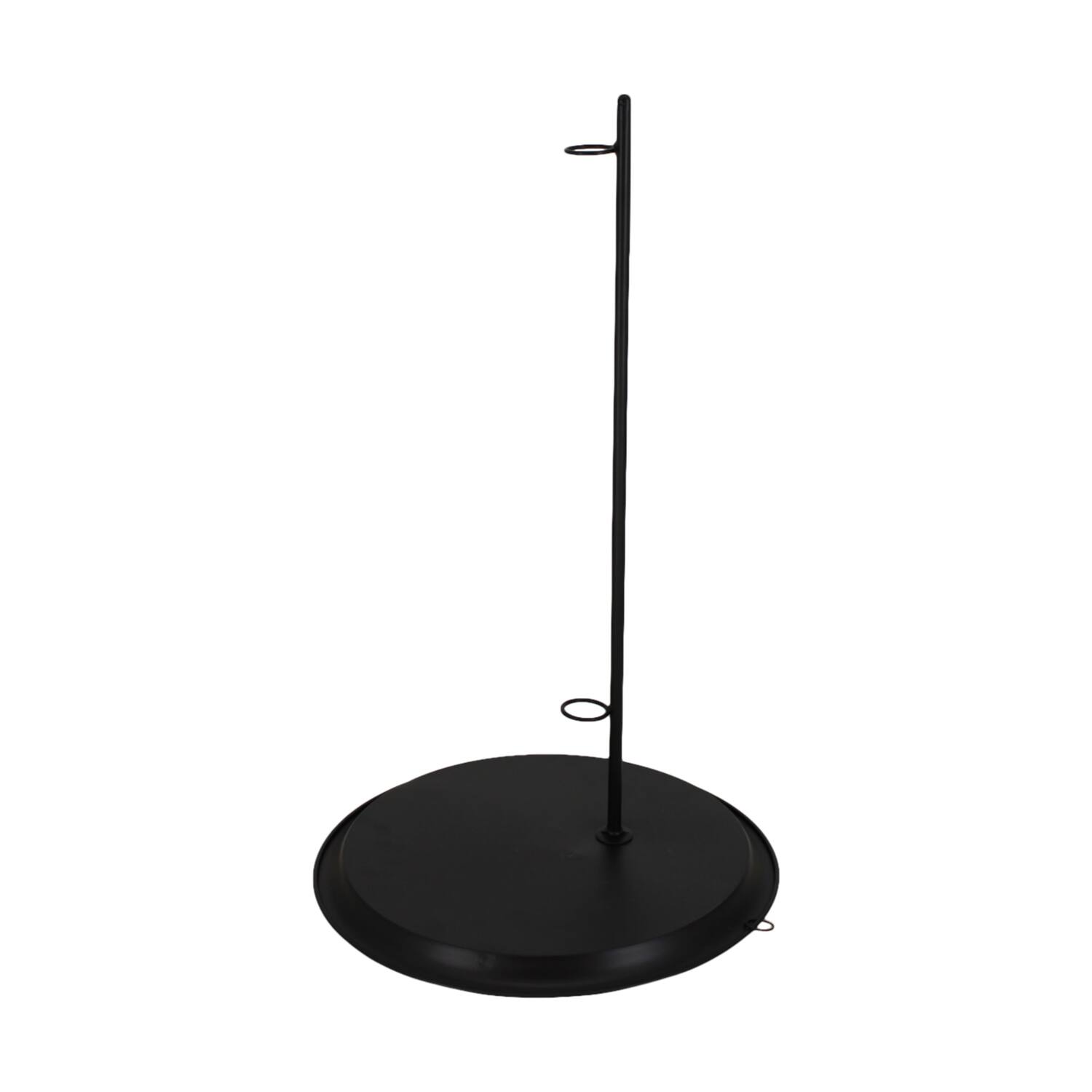 Pinholder for xxl flower metal 35x35x60cm - Black