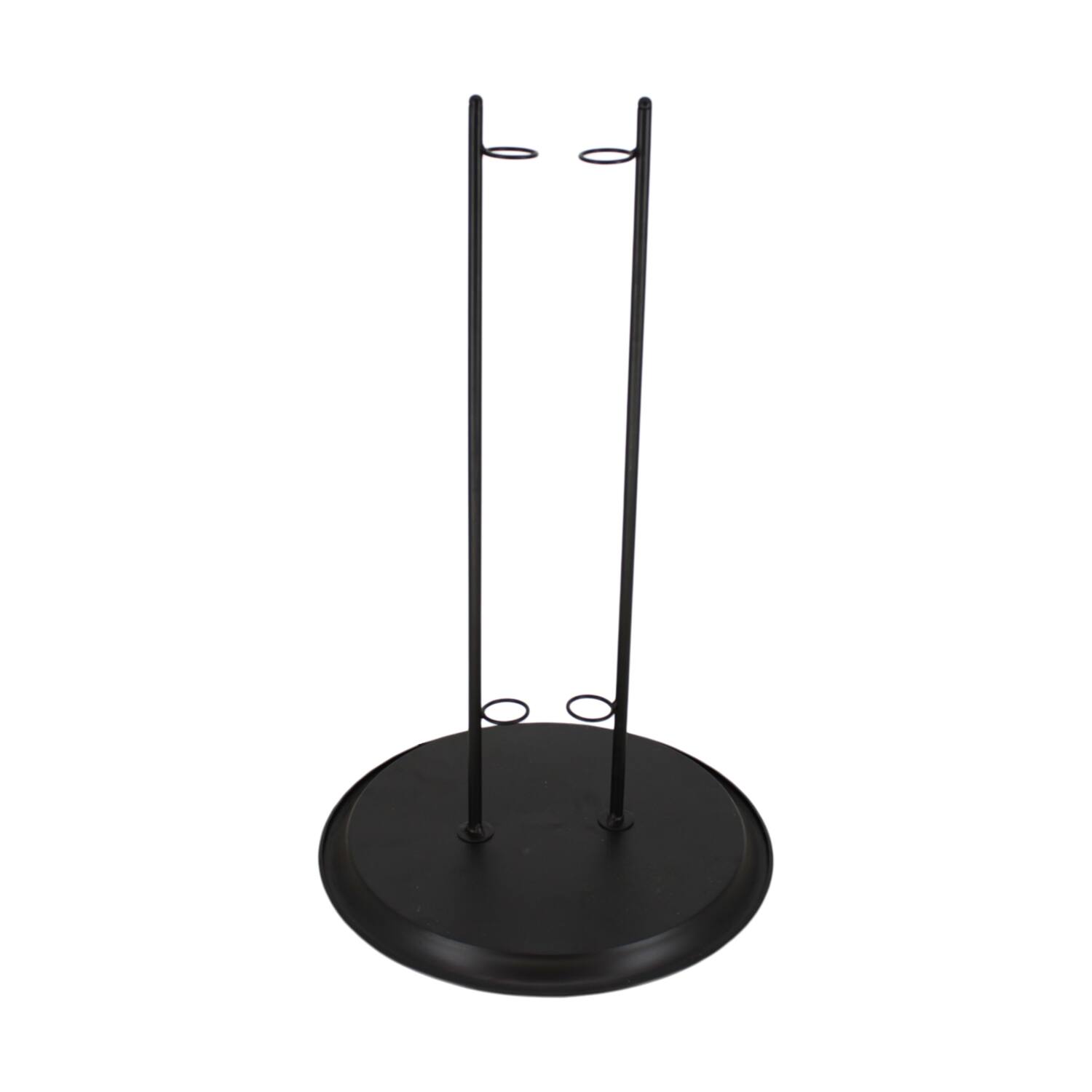 Pinholder for xxl flower metal 35x35x60cm - Black
