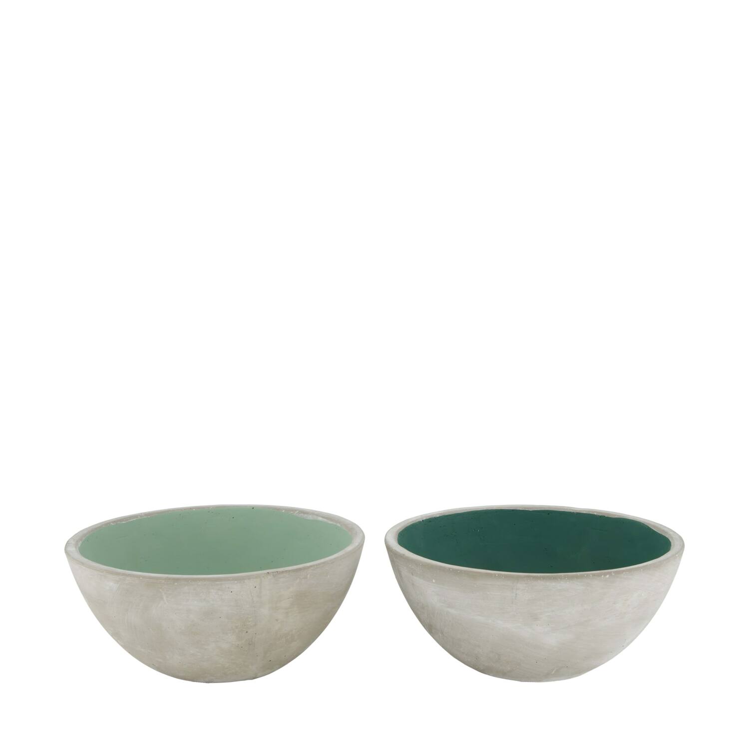 Bowl cement 18x18x8cm  - Grey