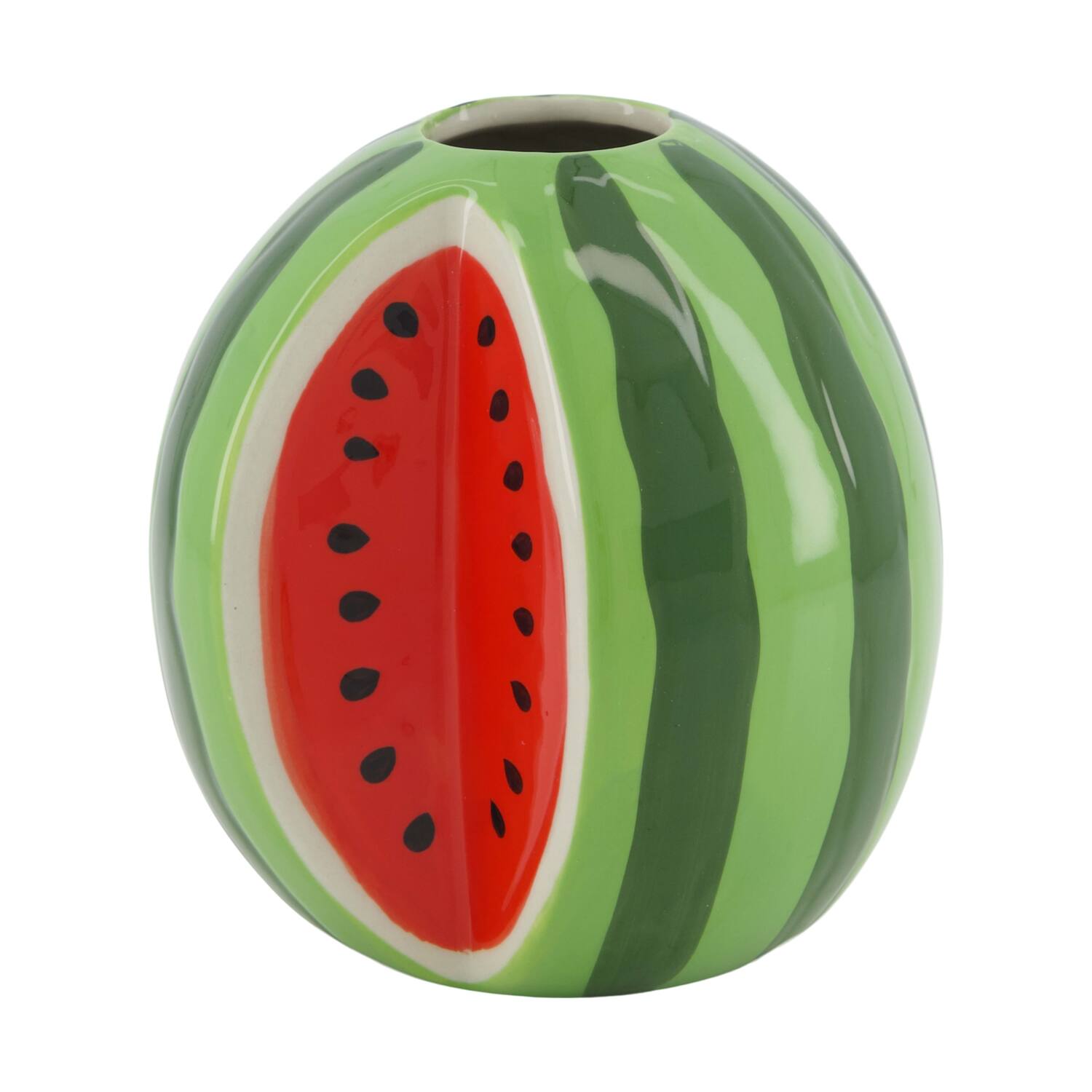 Vase watermelon ceramic 11.4x10.7x12.1cm - Multi