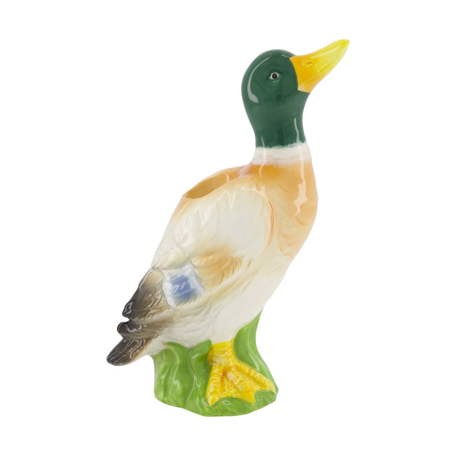 Dinner candle duck ceramic 12.7x7.9x19.4cm - Multi