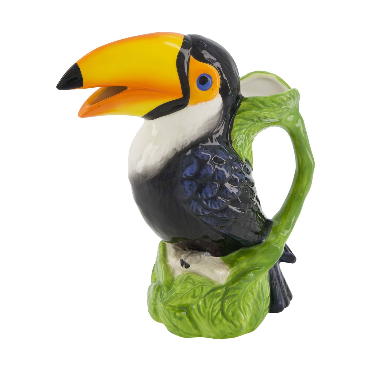 Vase toucan ceramic 20.2x10.1x23.2cm - Multi