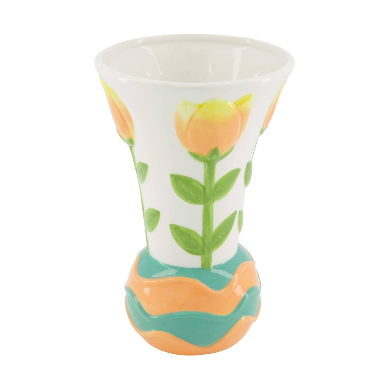 Vase ceramic 15x15x23cm - Multi