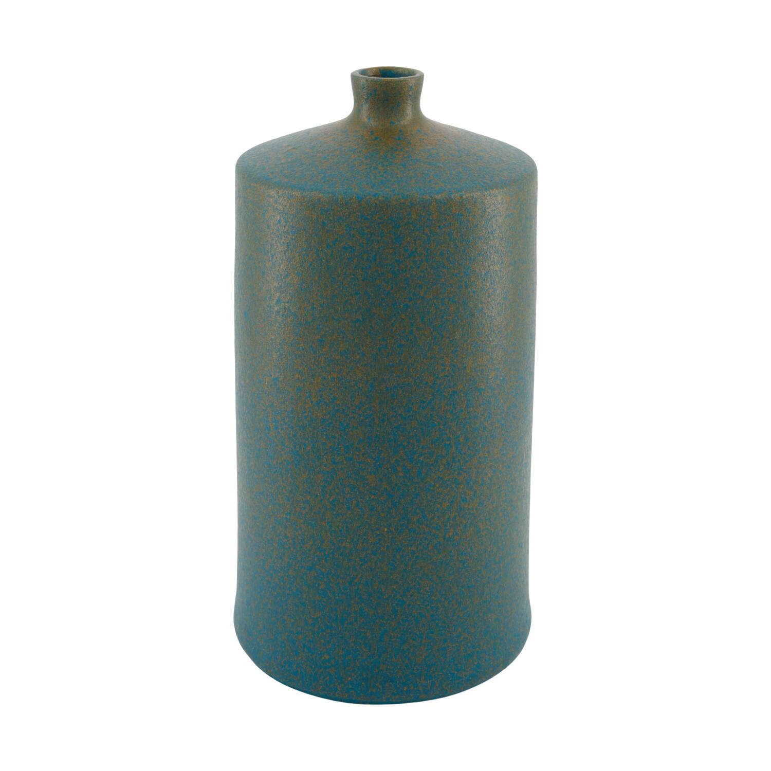 Bottle terracotta 14x14x28cm