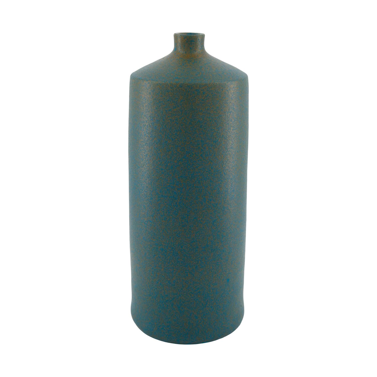 Bottle terracotta 14x14x35cm