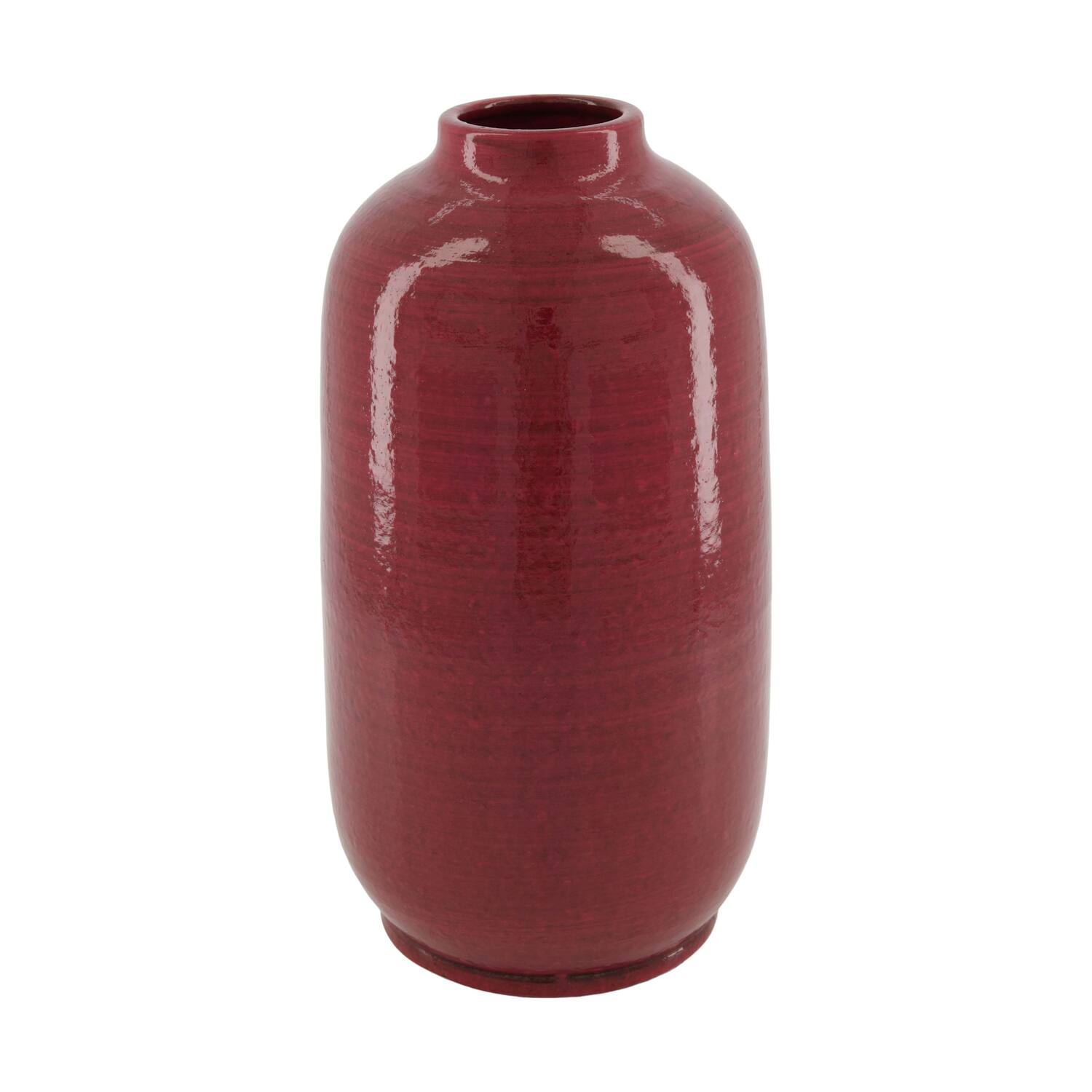 Bottle terracotta 14x14x28cm