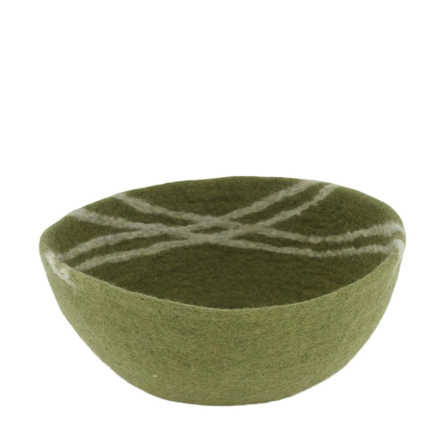 Bowl wool 26x26x11cm