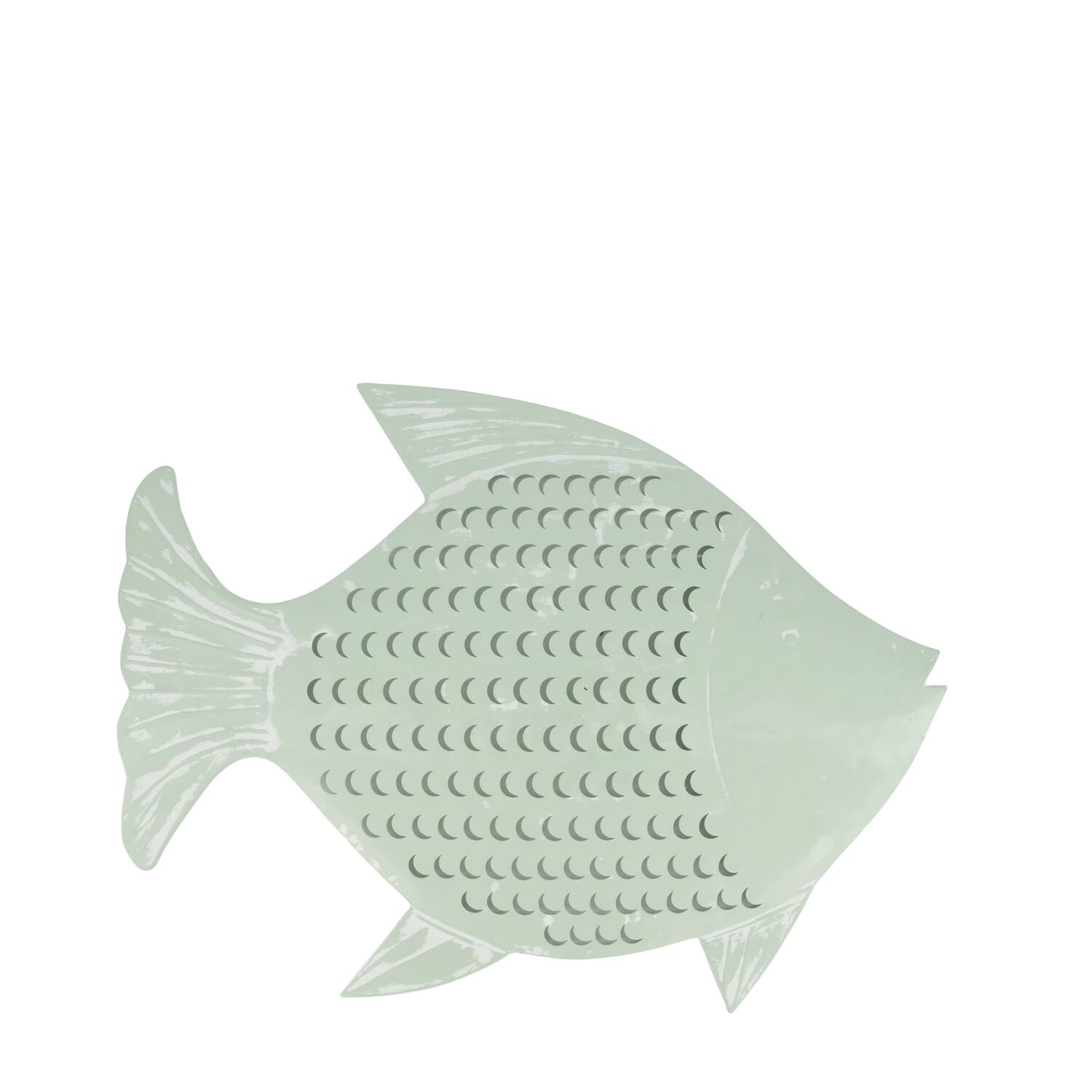 Wall art fish metal 58x4.5x44.5cm