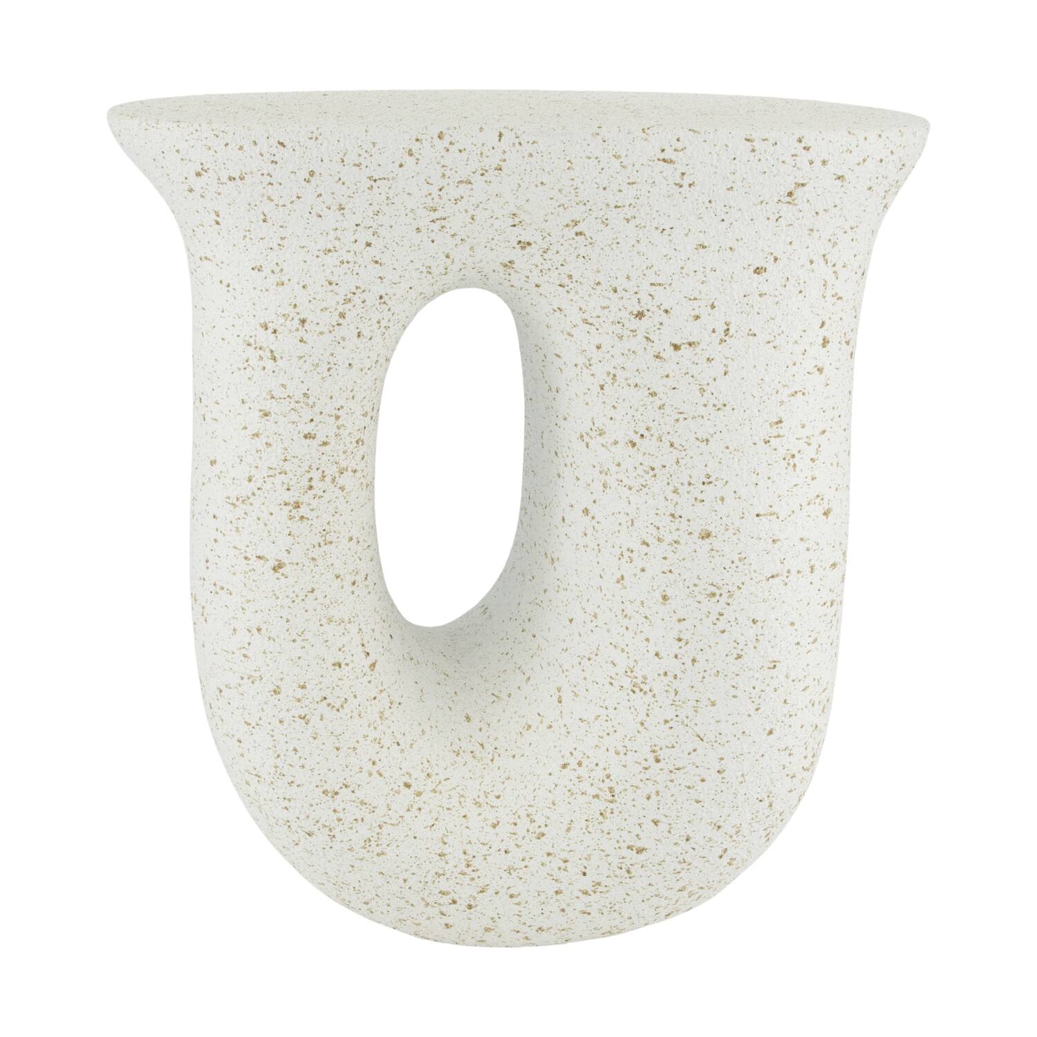 Side table magnesium 42x28x44cm - White