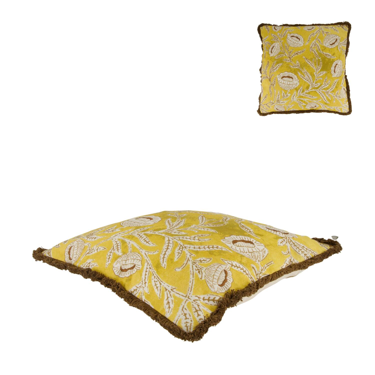 Cushion cotton 45x45x9cm - Multi