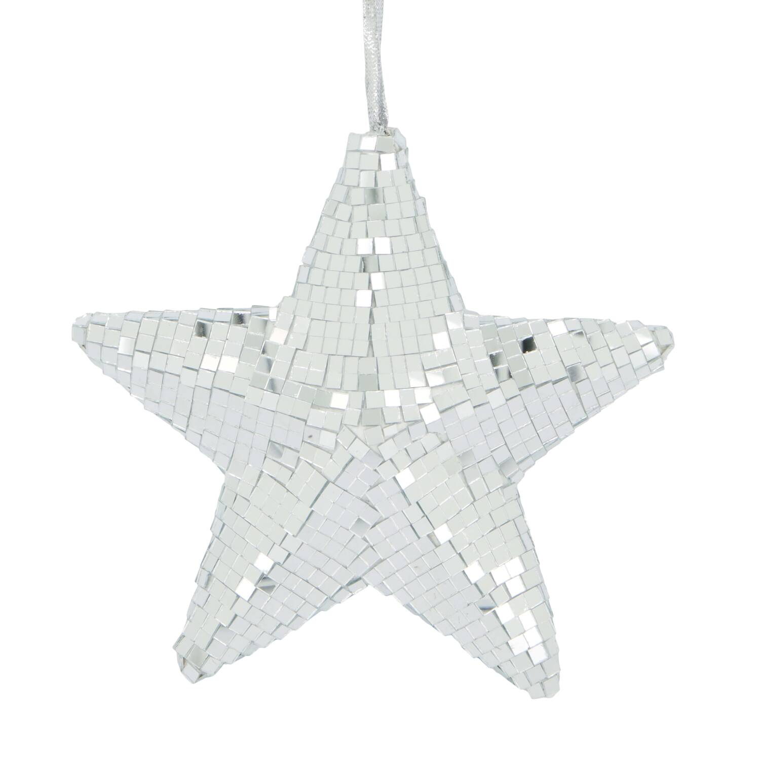 Hanger star disco foam with hanger 18x18x6cm