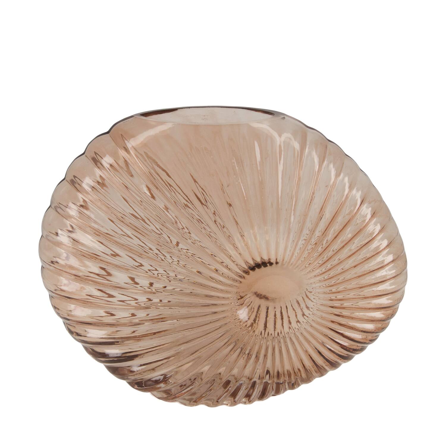 Vase glass 25x12x20cm