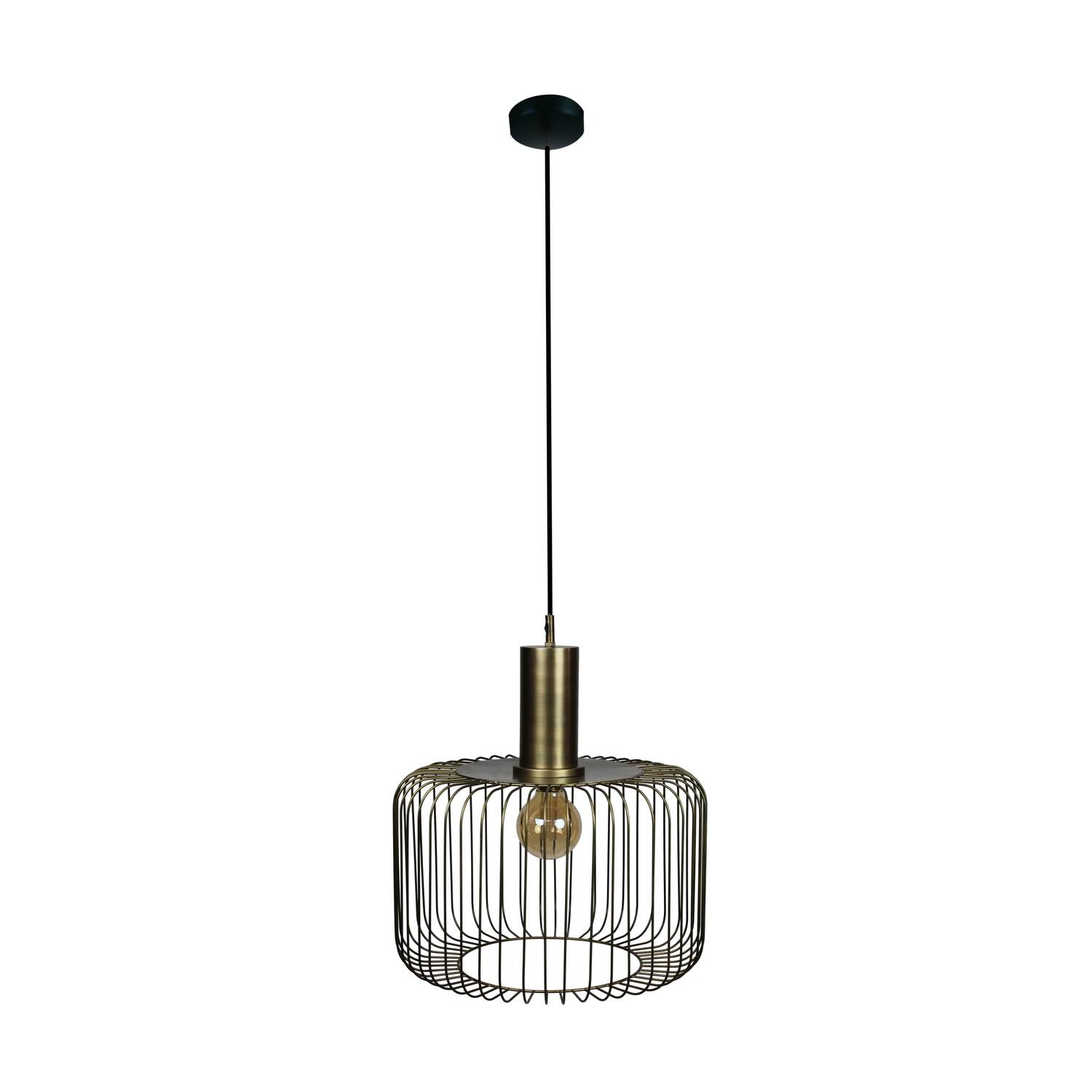 Ceiling light round metal 45x45x50cm