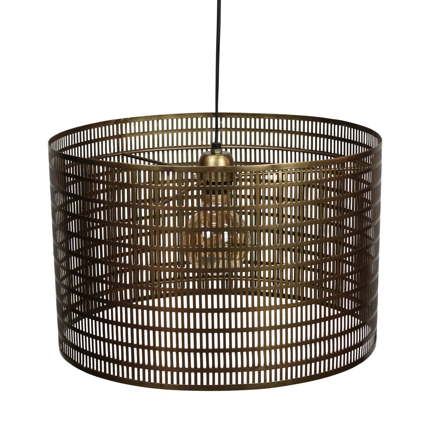 Ceiling light round metal 45x45x28cm