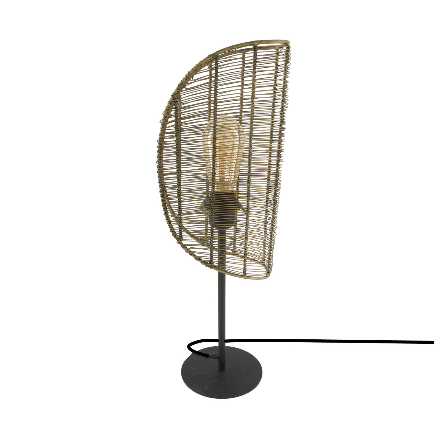 Table lamp metal 19x15x60cm