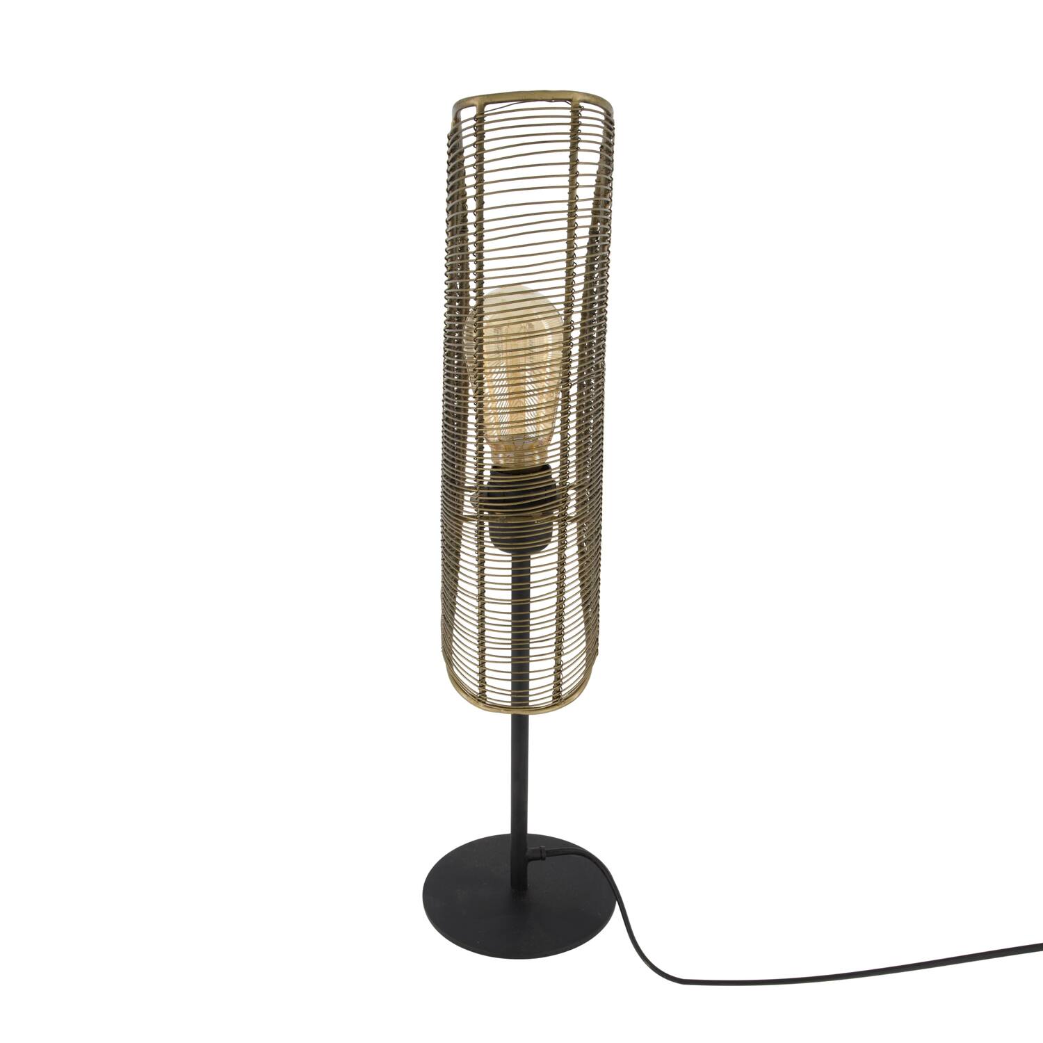 Table lamp metal 19x15x60cm