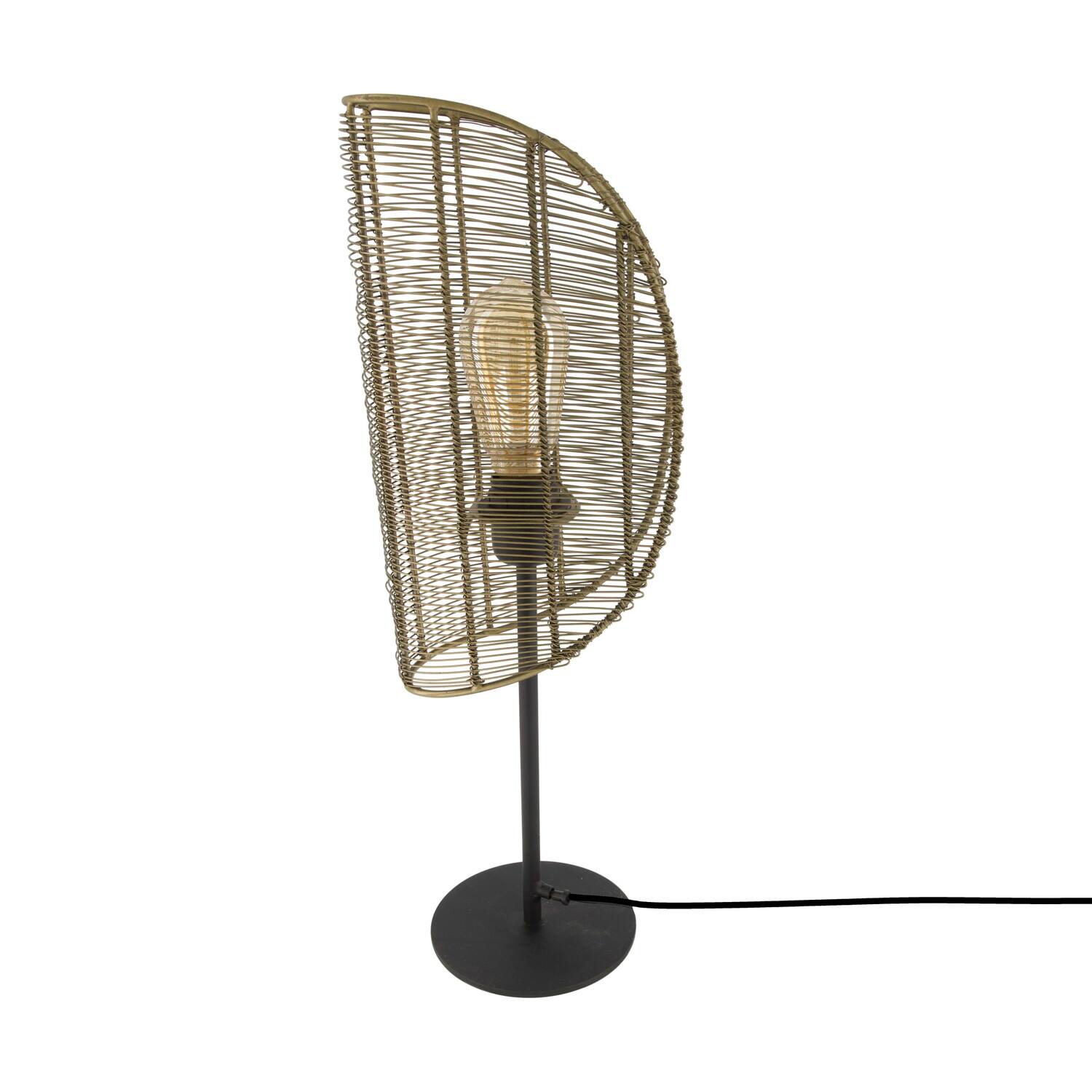 Table lamp metal 19x15x60cm