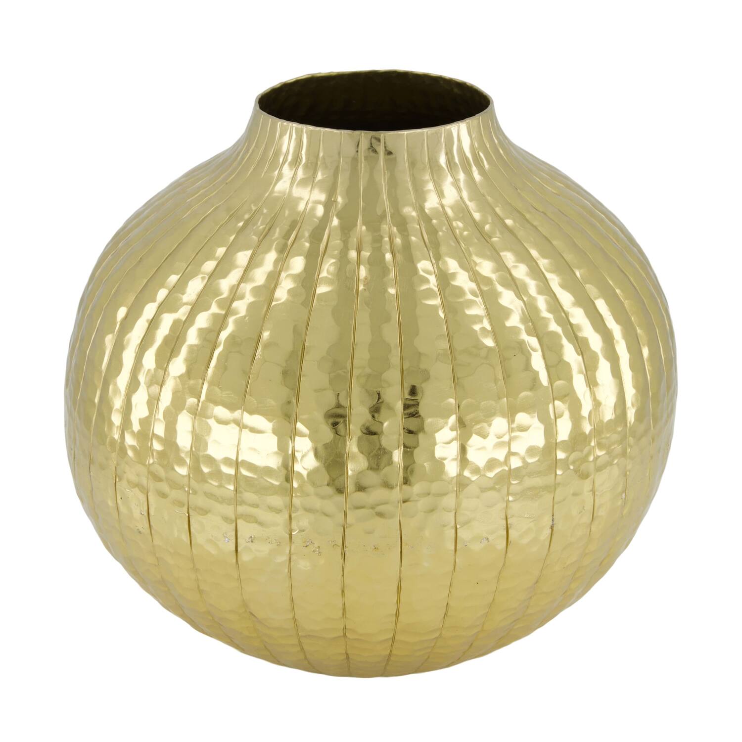 Vase metal 25x25x22cm
